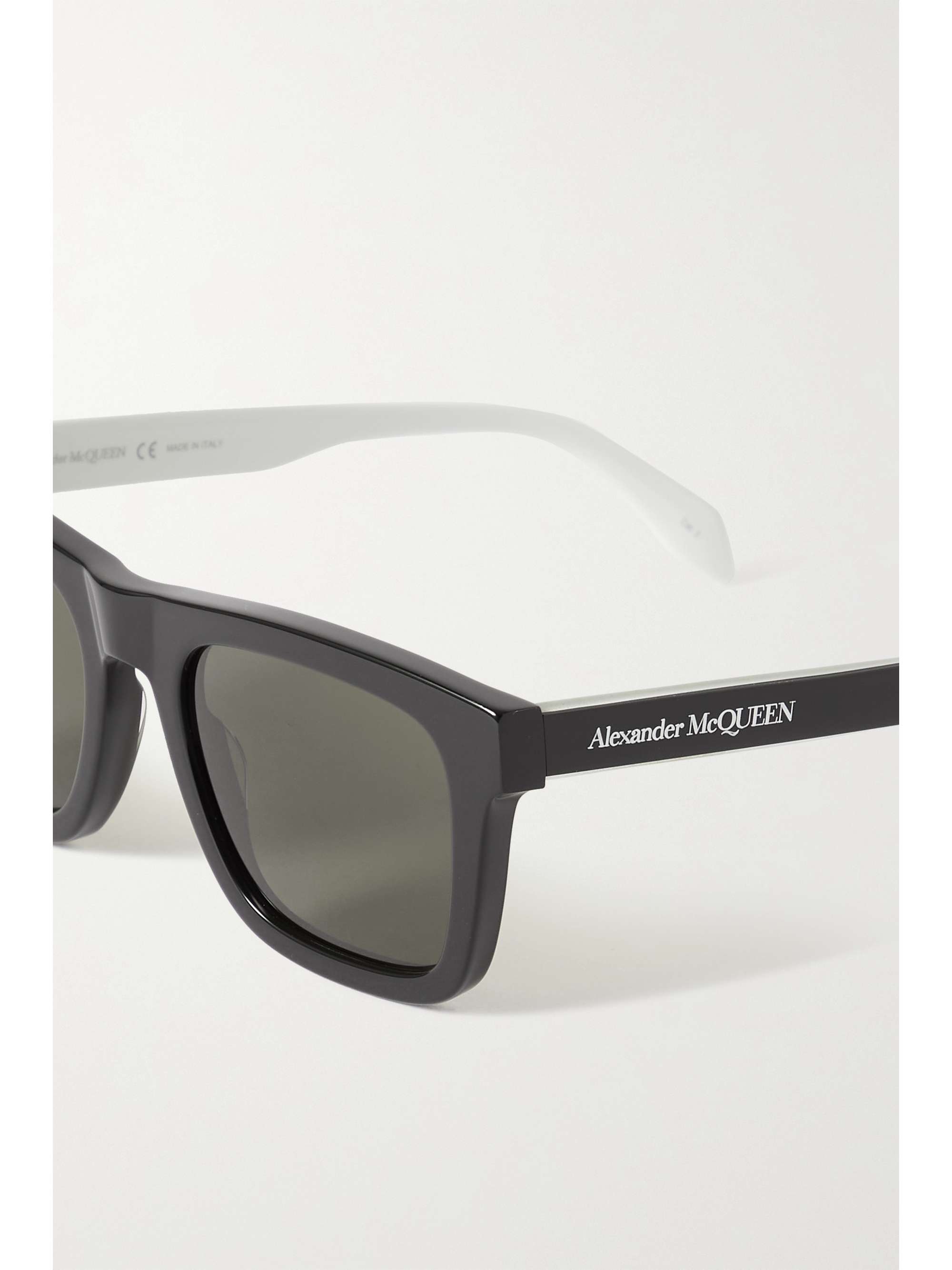 ALEXANDER MCQUEEN EYEWEAR Square-frame acetate sunglasses