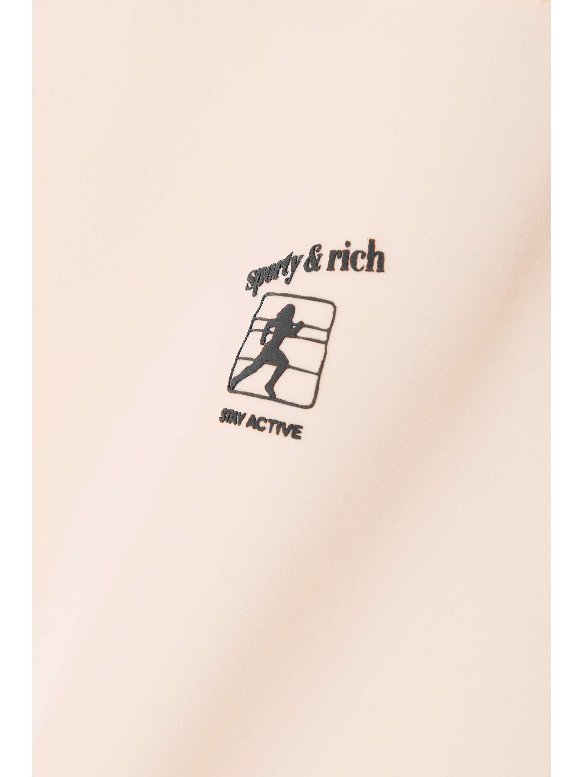 SPORTY & RICH Printed stretch shorts