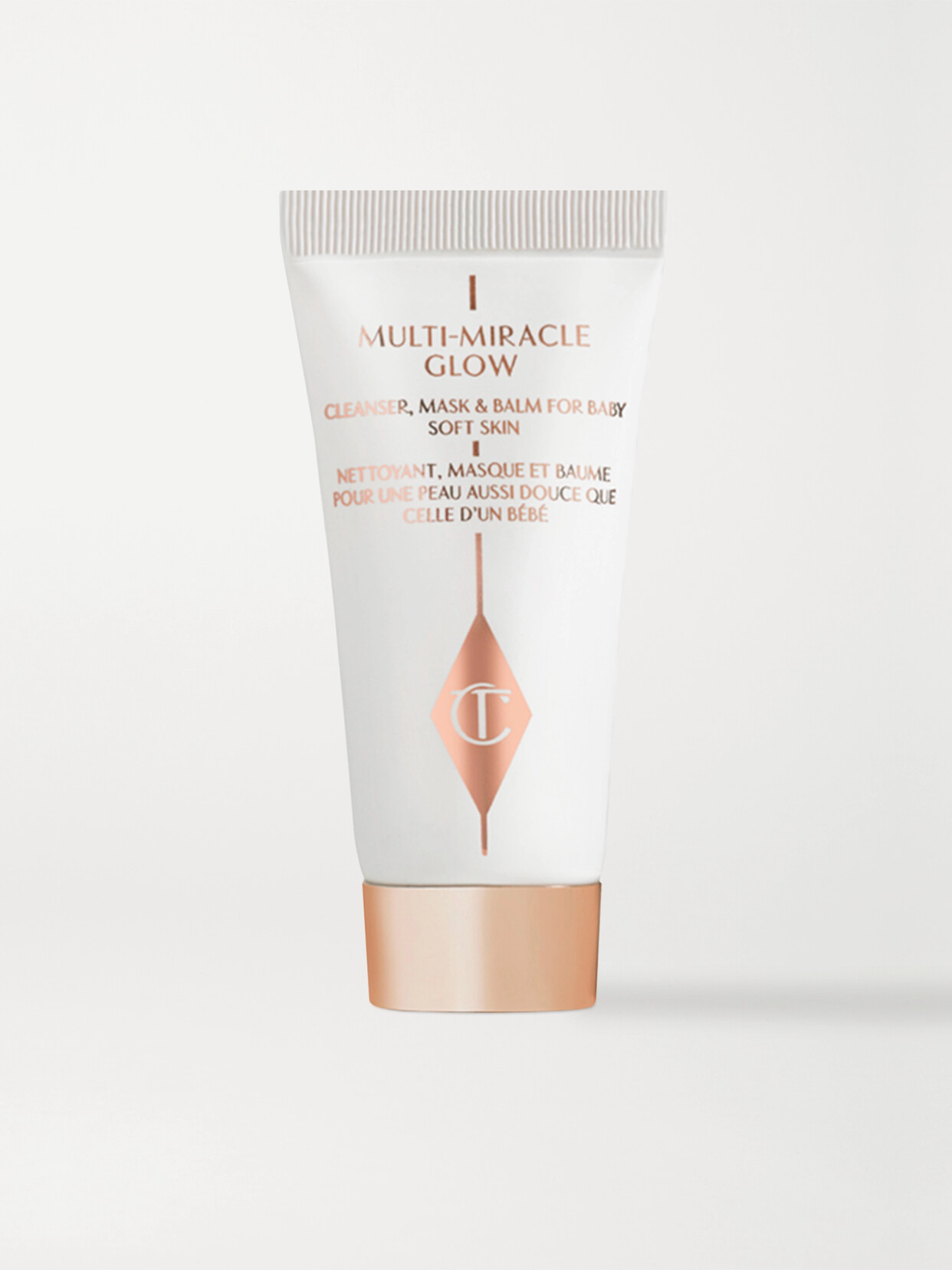 CHARLOTTE TILBURY MULTI-MIRACLE GLOW CLEANSER, MASK & BALM, 15ML - ONE SIZE