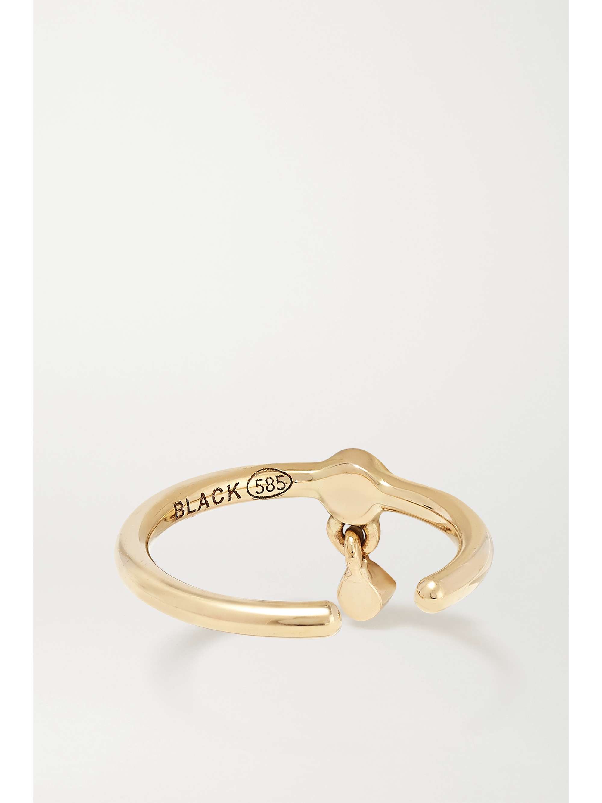 MARIA BLACK Lady gold diamond ear cuff