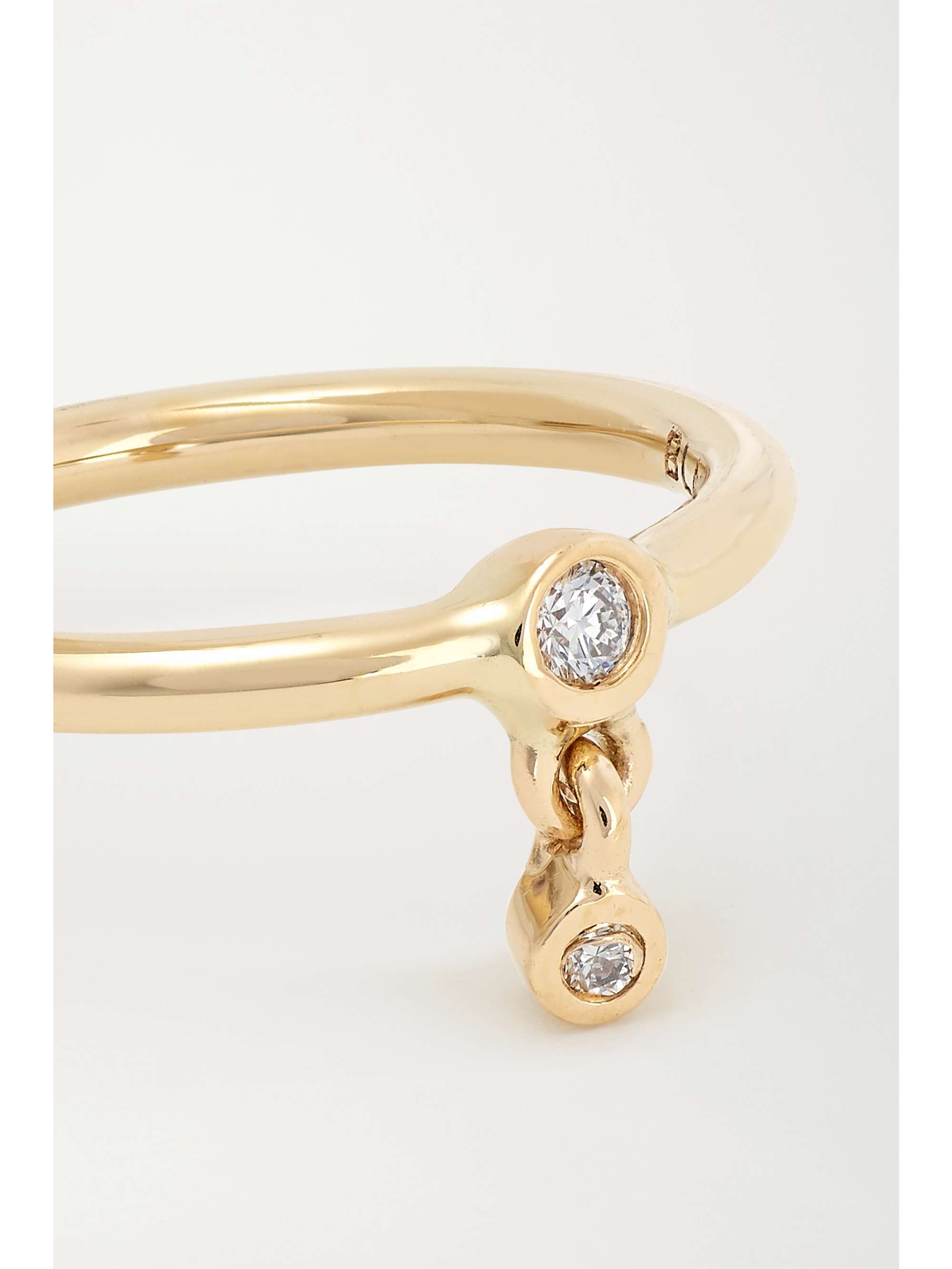 MARIA BLACK Lady gold diamond ear cuff