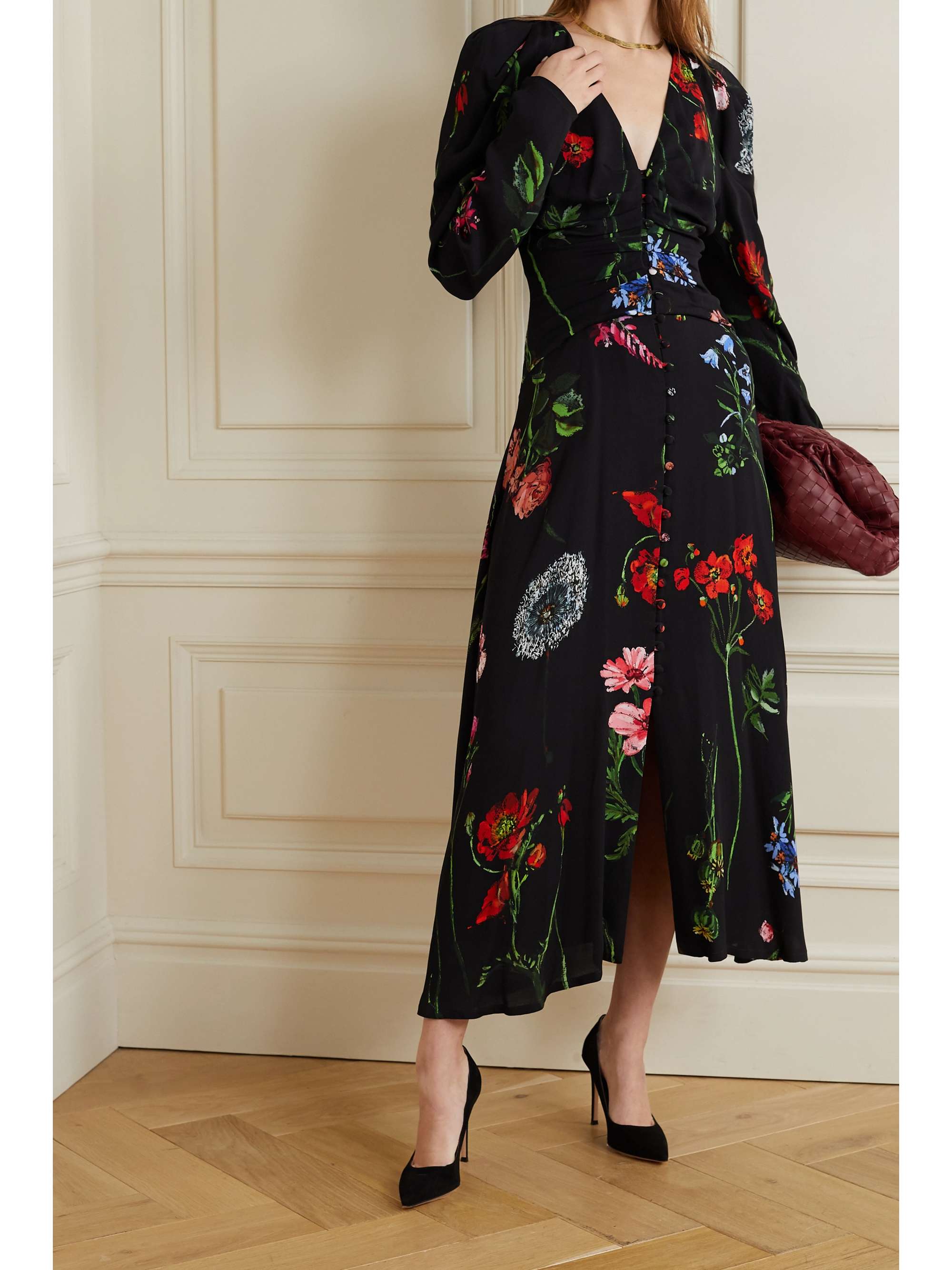 versa long convertible jersey dress