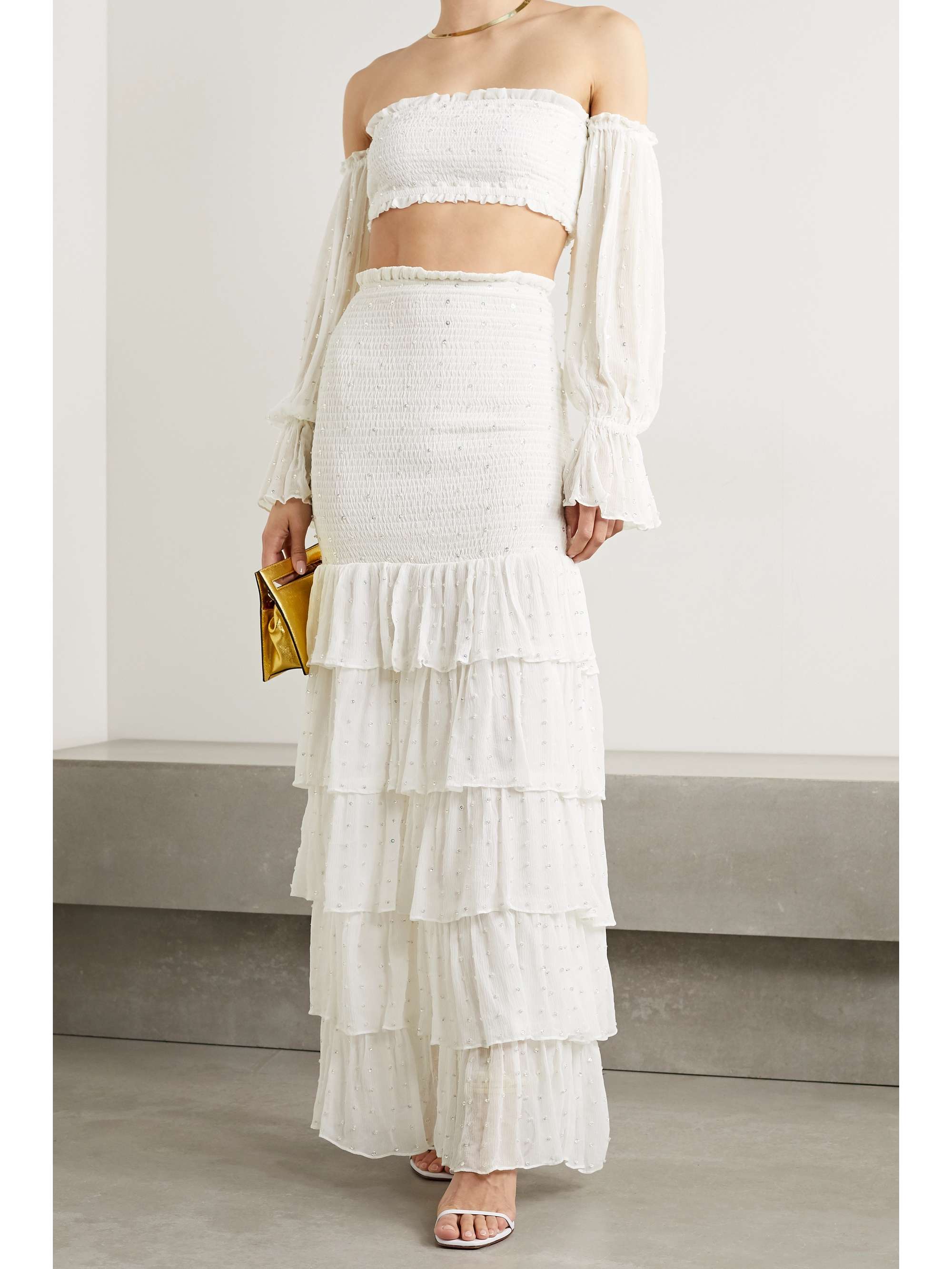 black fringe skirt rave