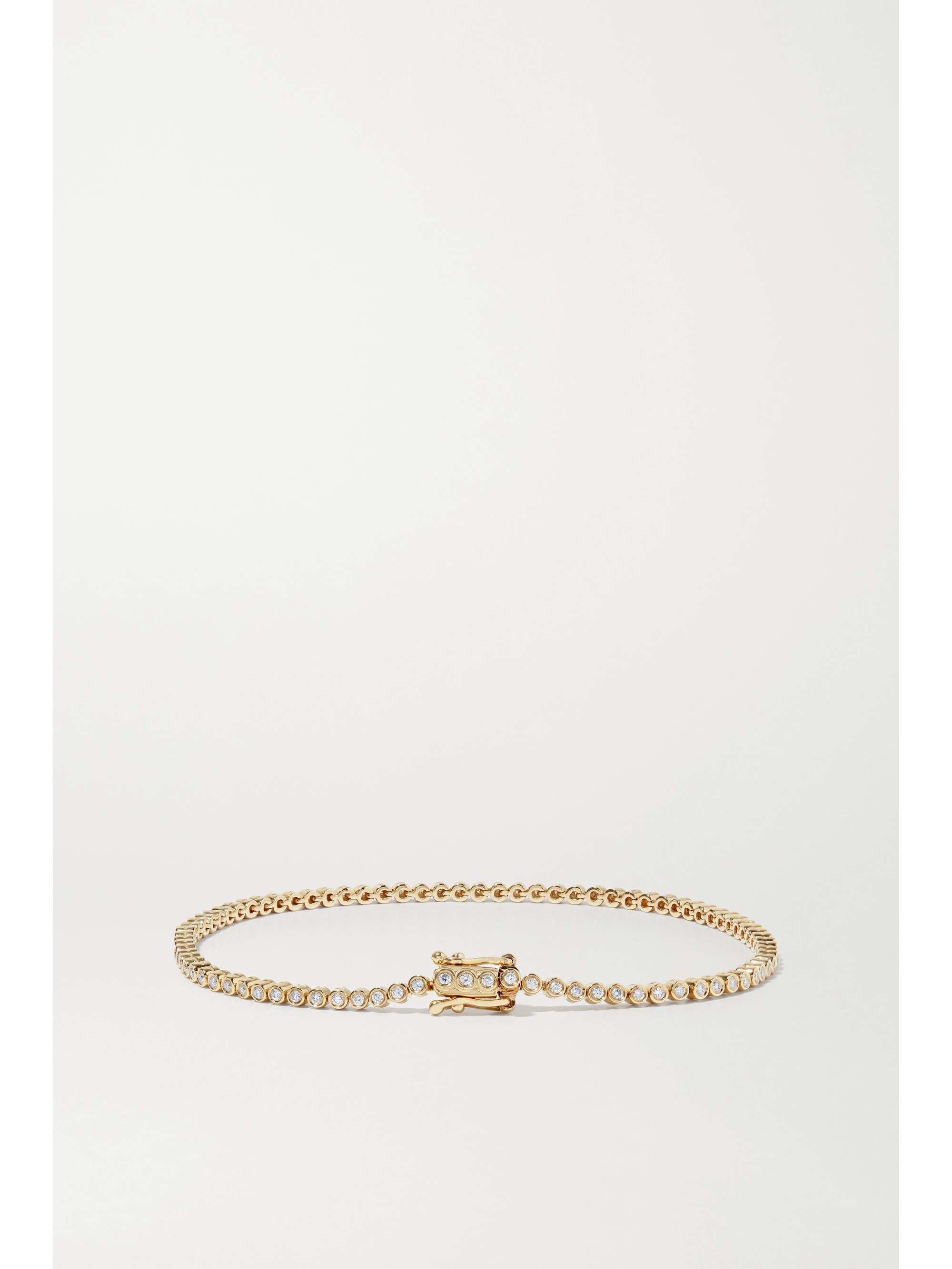 SYDNEY EVAN Bracelet en or 14 carats (585/1000) et diamants