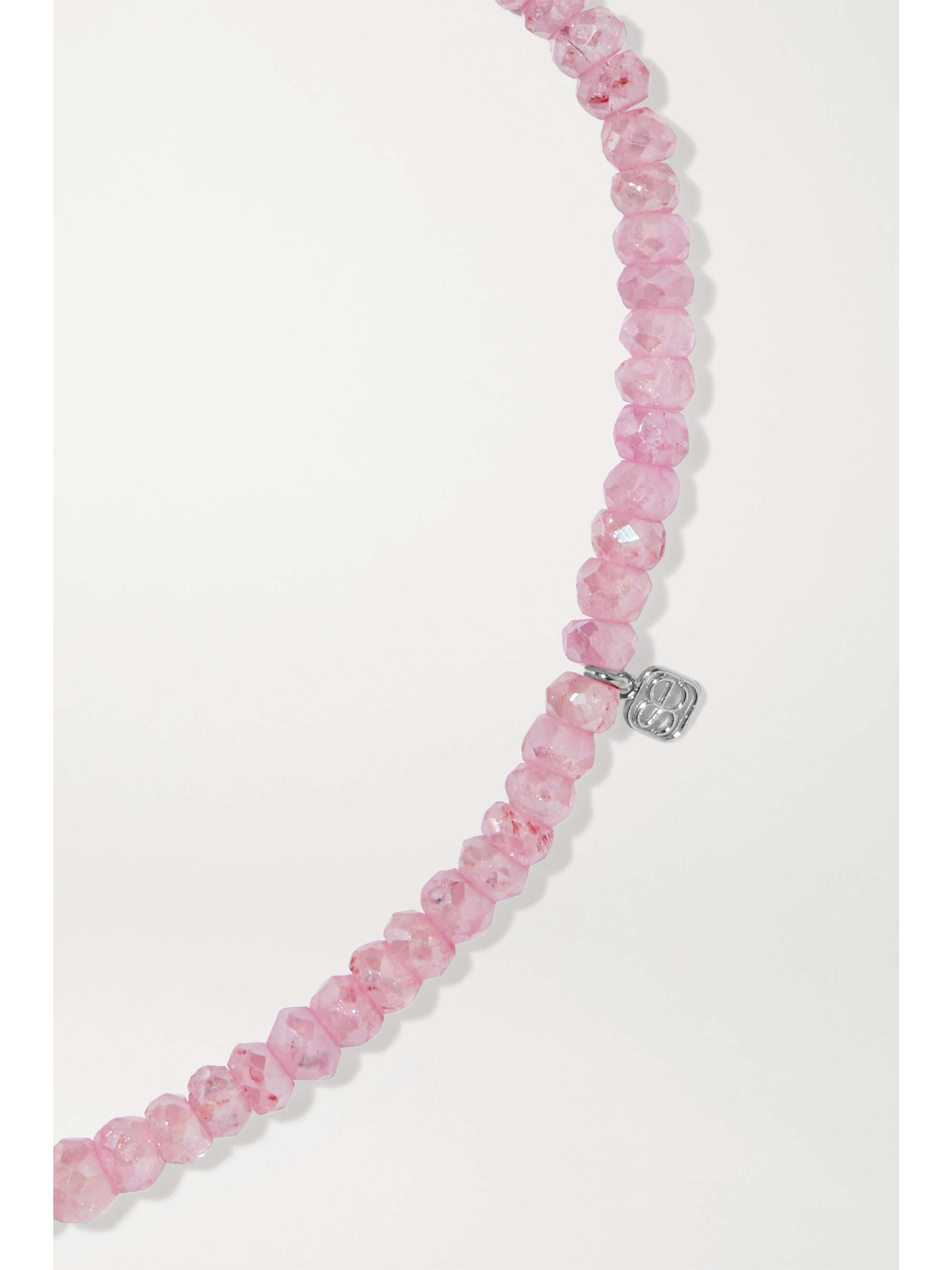 SYDNEY EVAN 14-karat gold, grapolite and diamond bracelet