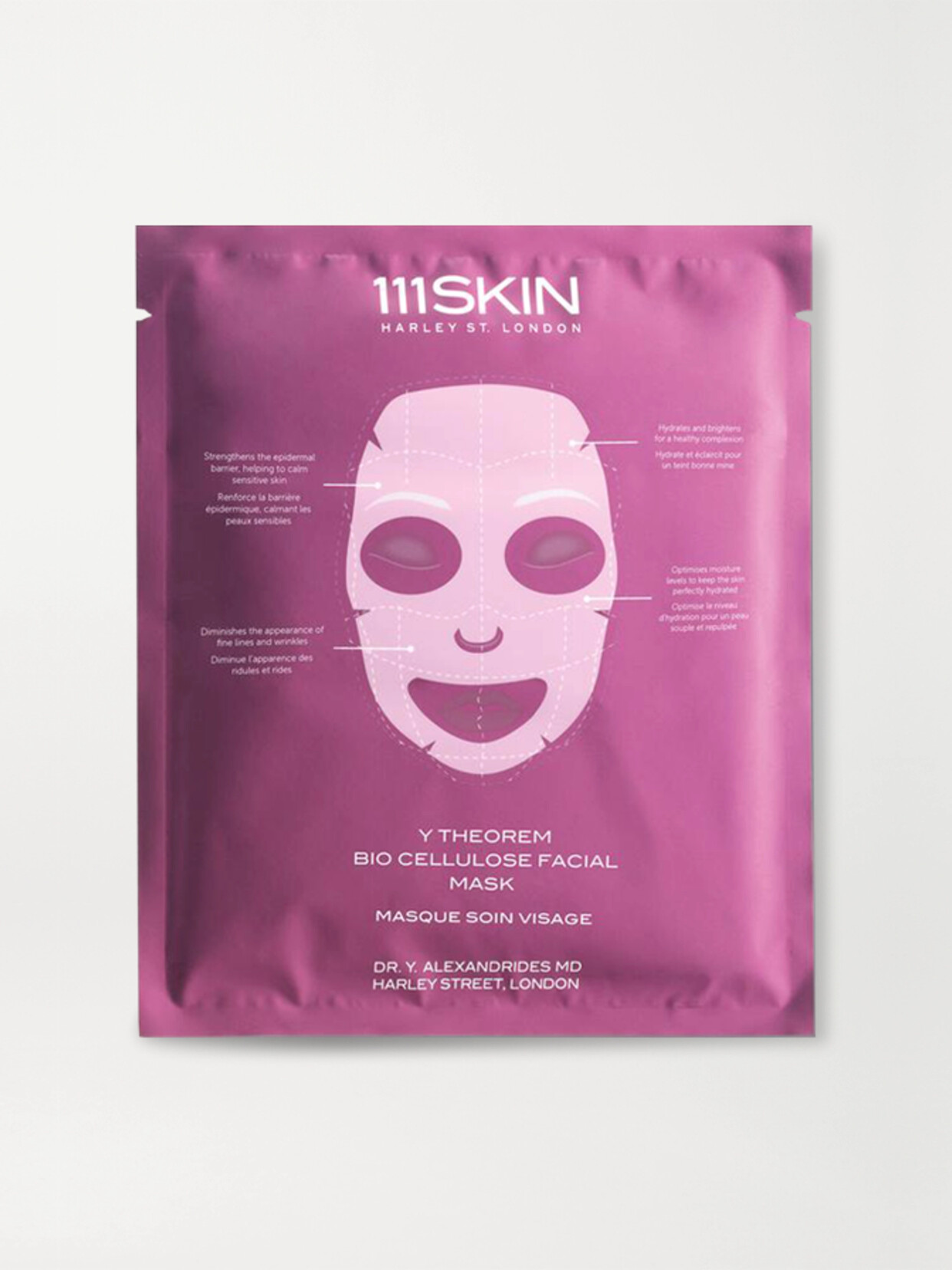 111skin Y Theorem Bio Cellulose Facial Mask Single 0.87 oz In Colorless