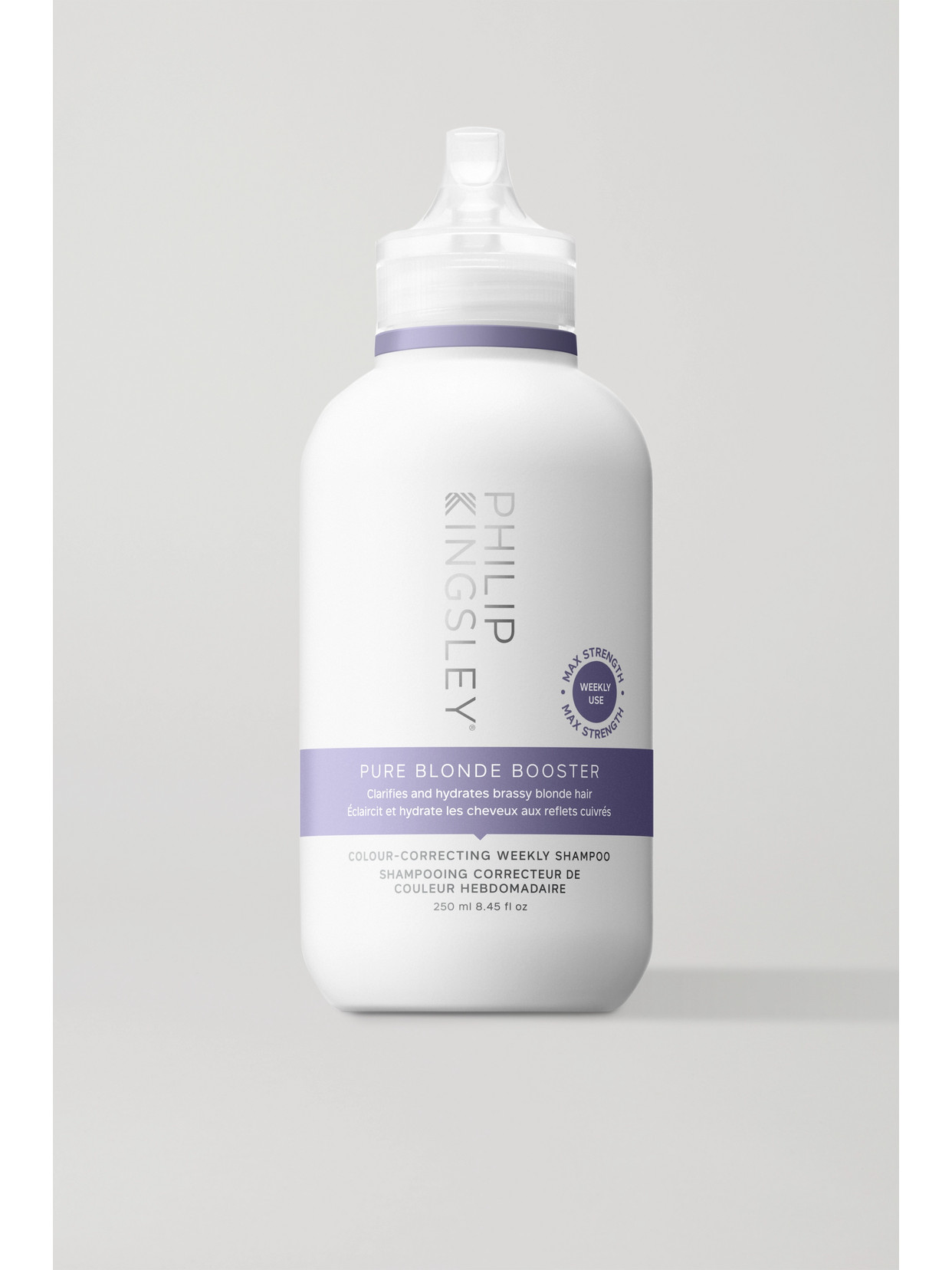 Philip Kingsley Pure Blonde Booster Color-correcting Weekly Shampoo 8.45 Fl Oz-no Color In Multi