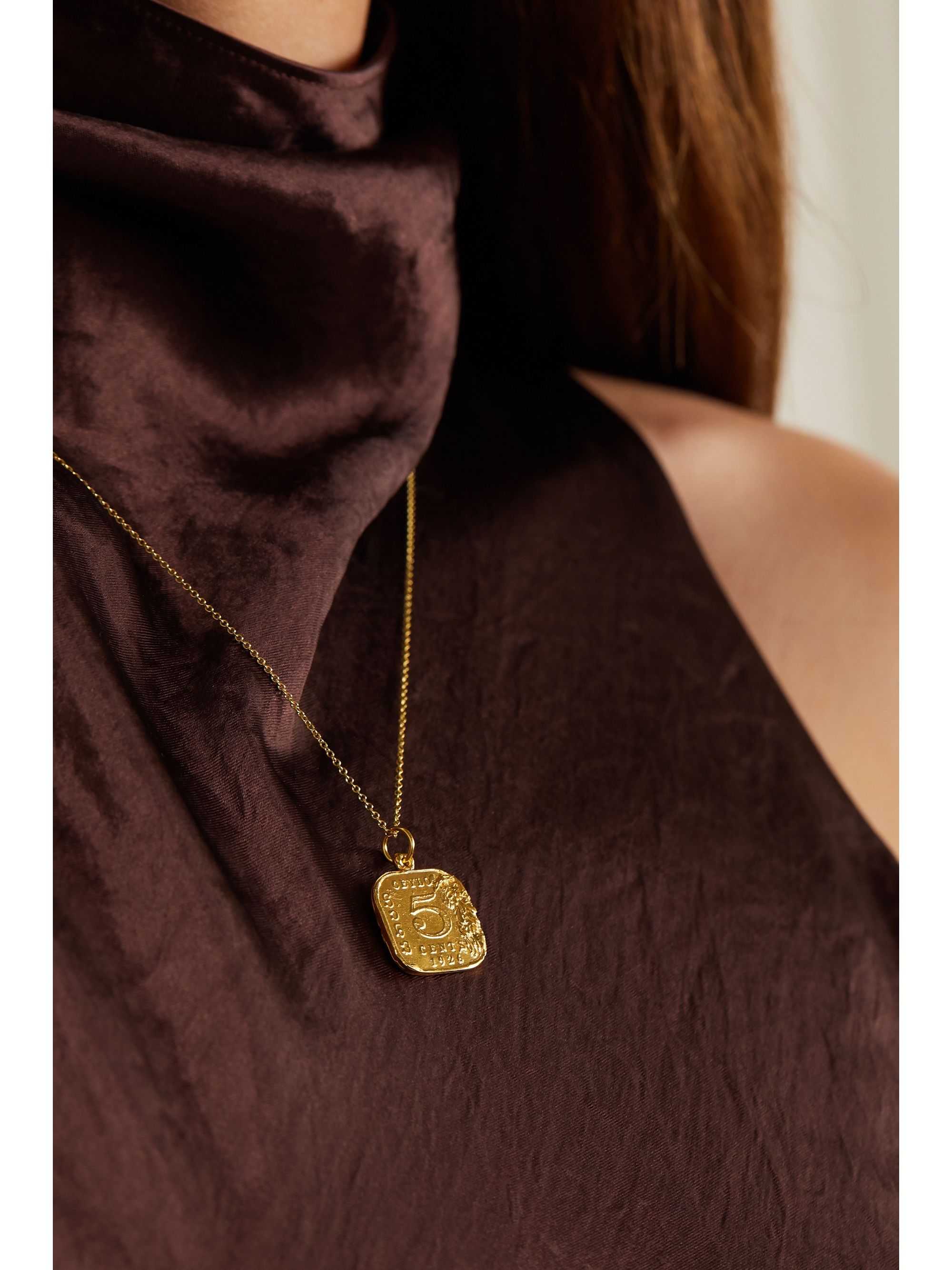 Gold alighieri jewellery martinique マルティニーク ALIGHIERI THE ST CHRISTOPHER S MEDALLION ゴールド の通販 ELLESHOP・ エル・ショップ WOMEN レディース