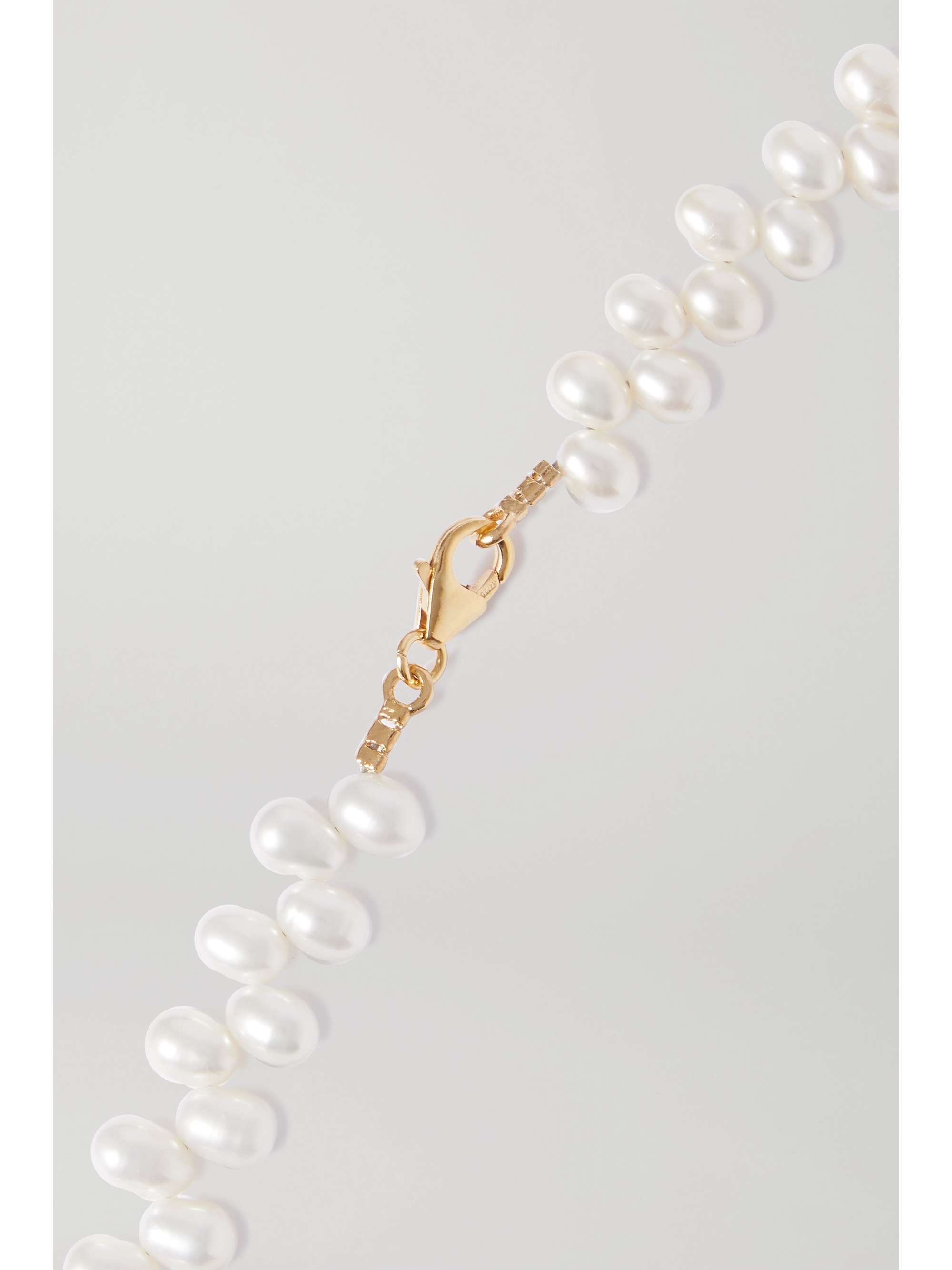 ALIGHIERI La Calliope gold-plated pearl necklace