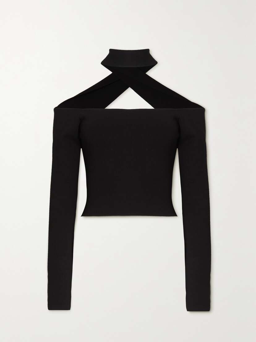 GAUGE81 Molins Cutout Ribbed-knit Top