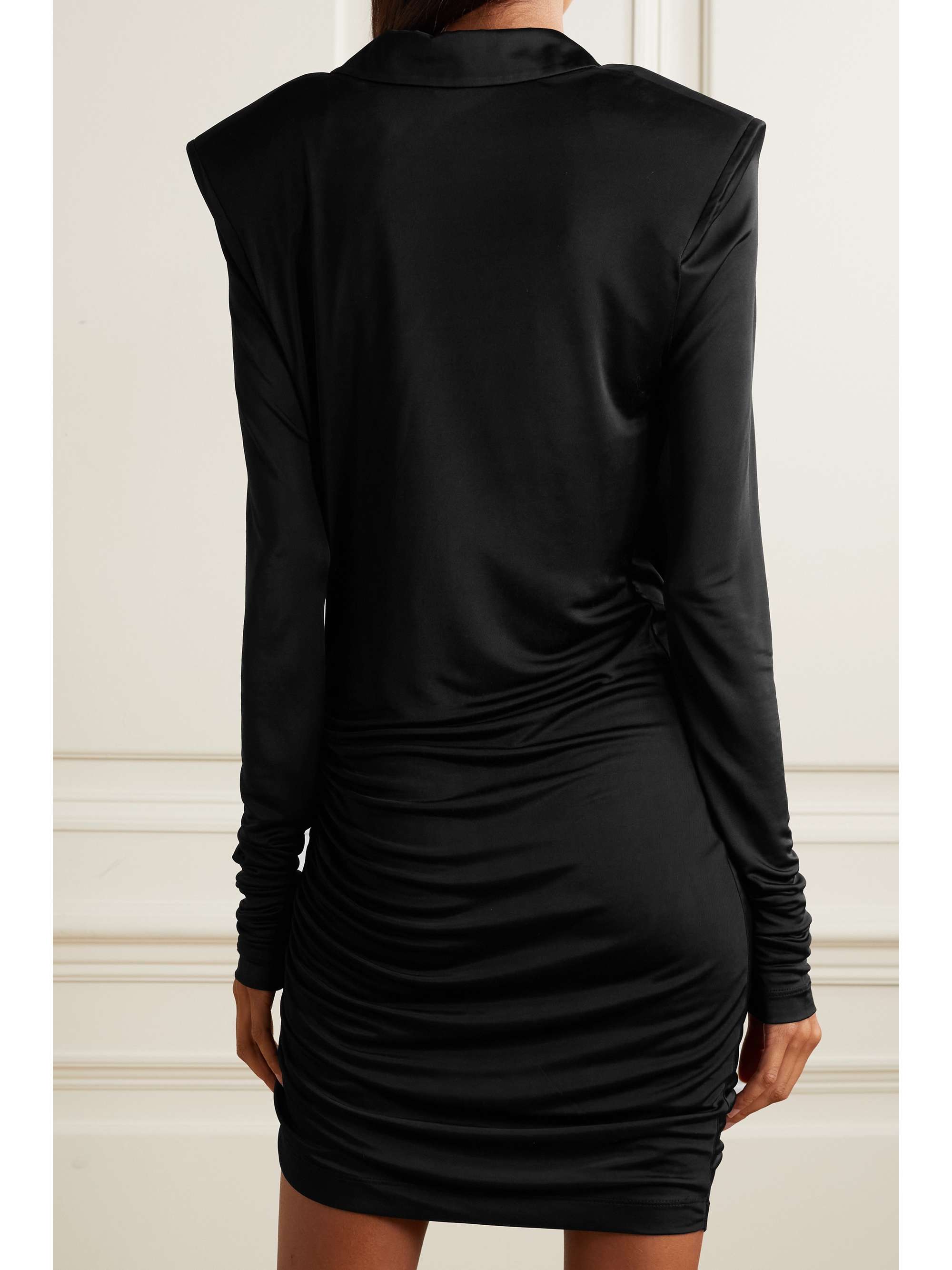 GAUGE81 Utena draped stretch-jersey mini dress