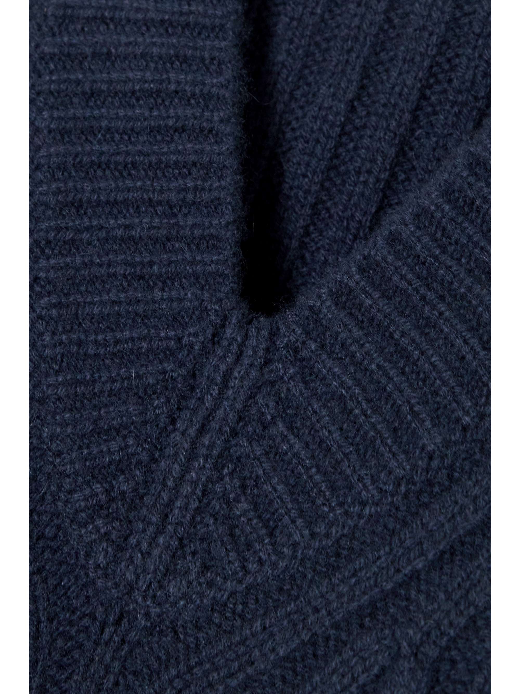 ALLUDE Ribbed cashmere vest