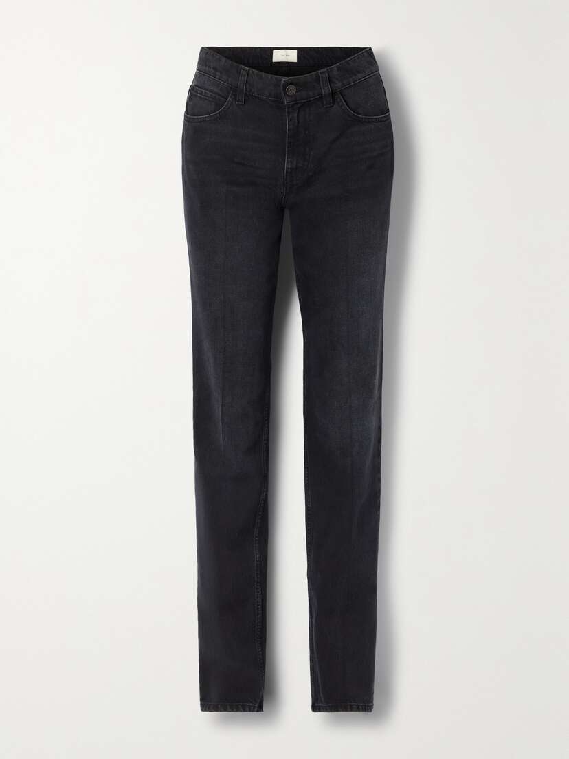 The Row Carlyl High-rise Straight-leg Jeans