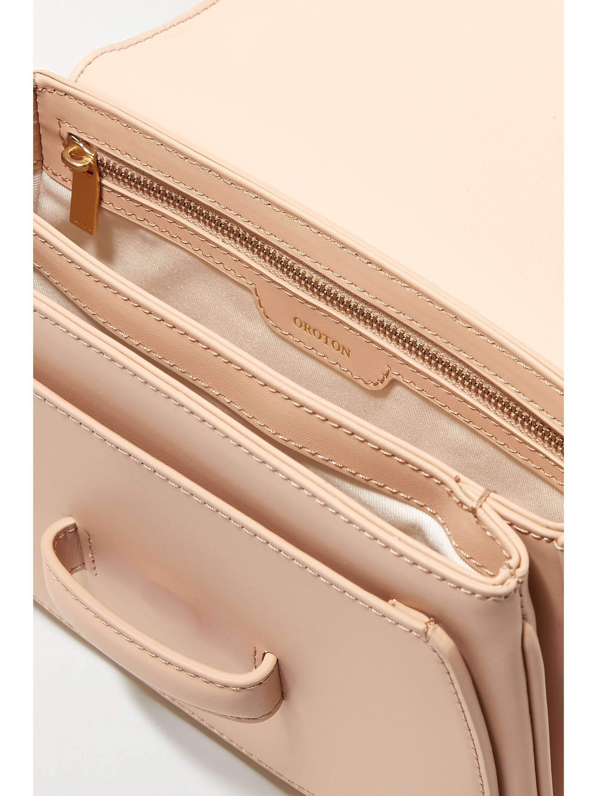 OROTON Carter small leather shoulder bag NETAPORTER