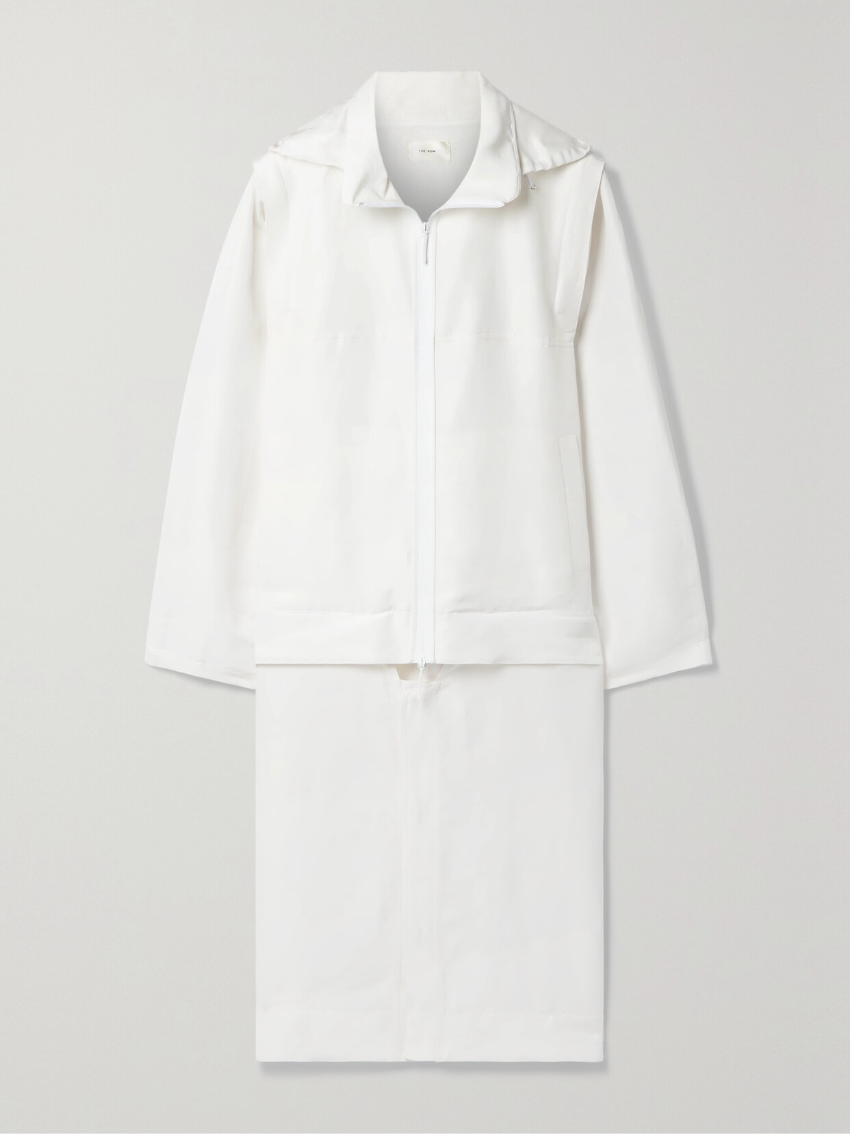 The Row - Milvran Convertible Linen-blend Jacket - Ivory