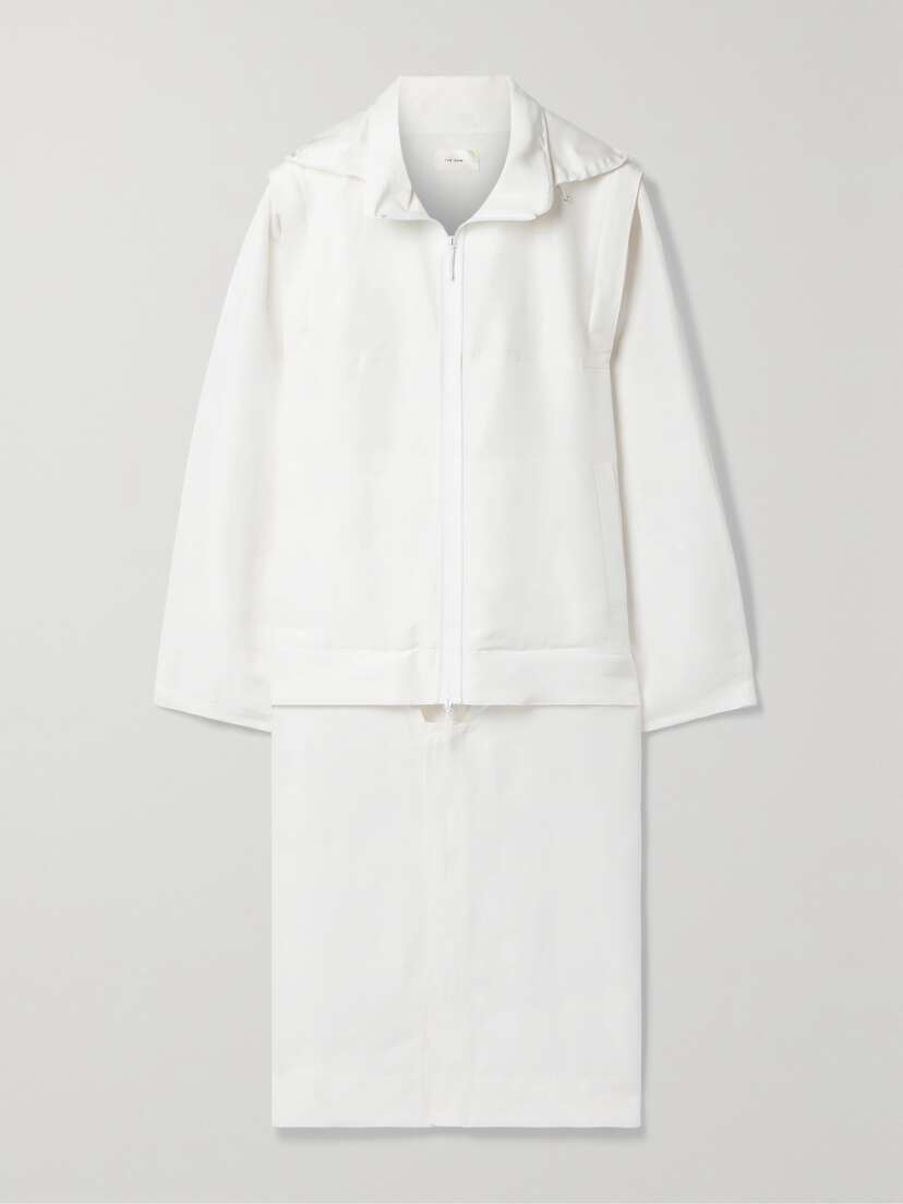 The Row — Milvran convertible linen-blend jacket