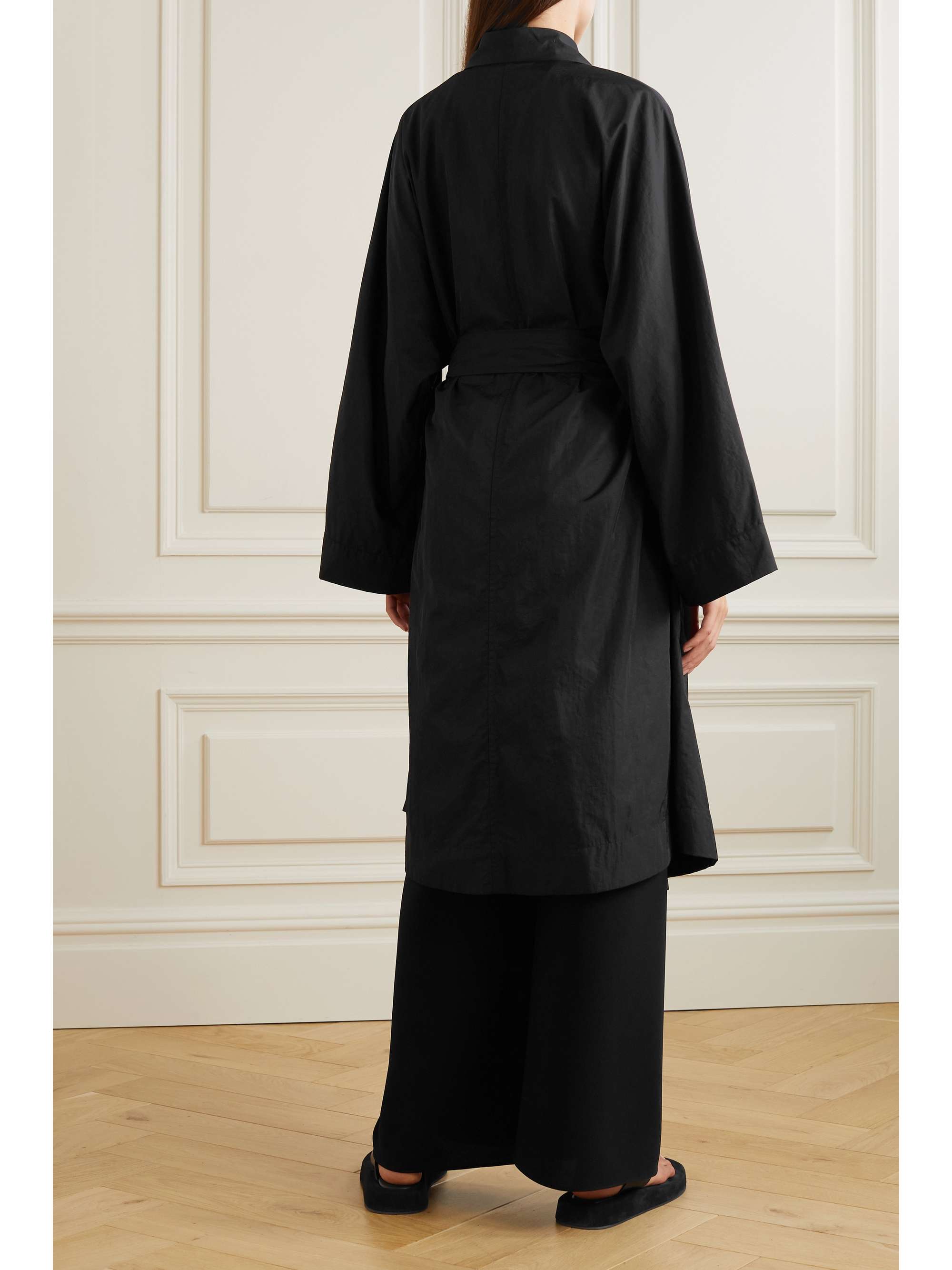 THE ROW Elton belted shell coat