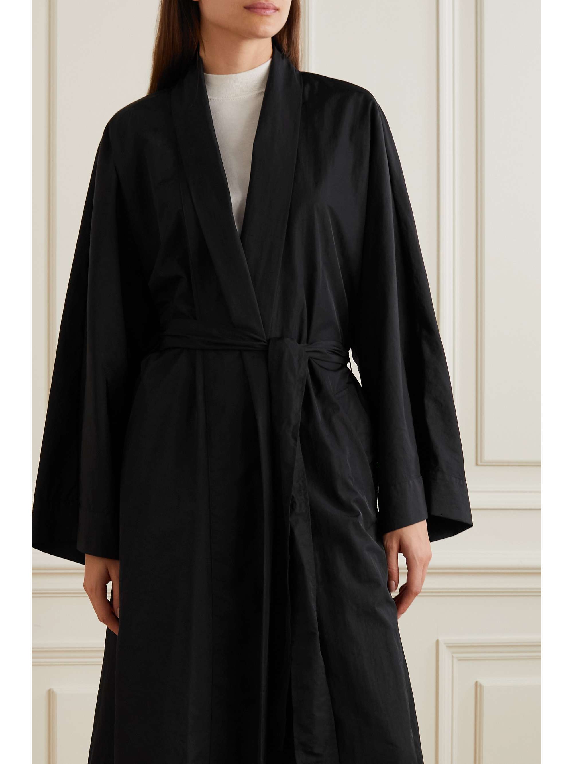 THE ROW Elton belted shell coat