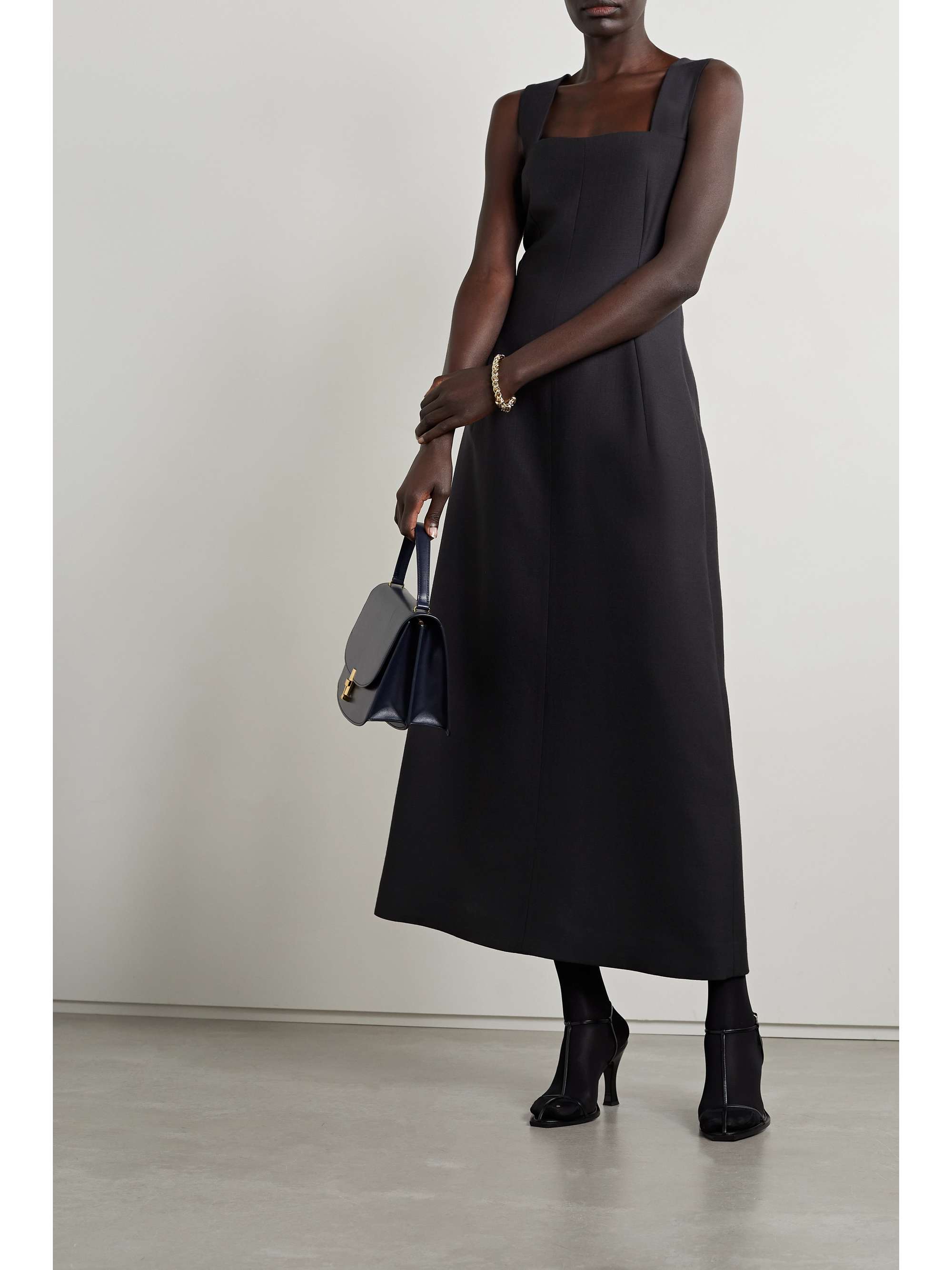 THE ROW Calali wool and silk-blend maxi dress