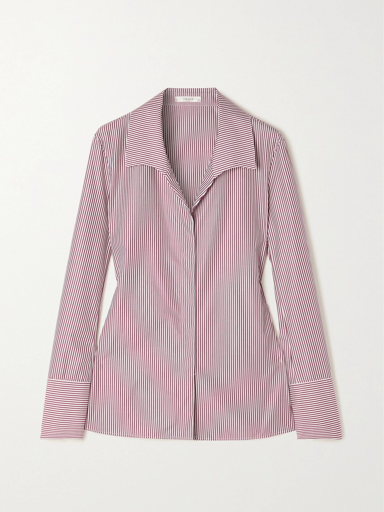 The Row Peg Cotton-poplin Shirt - White