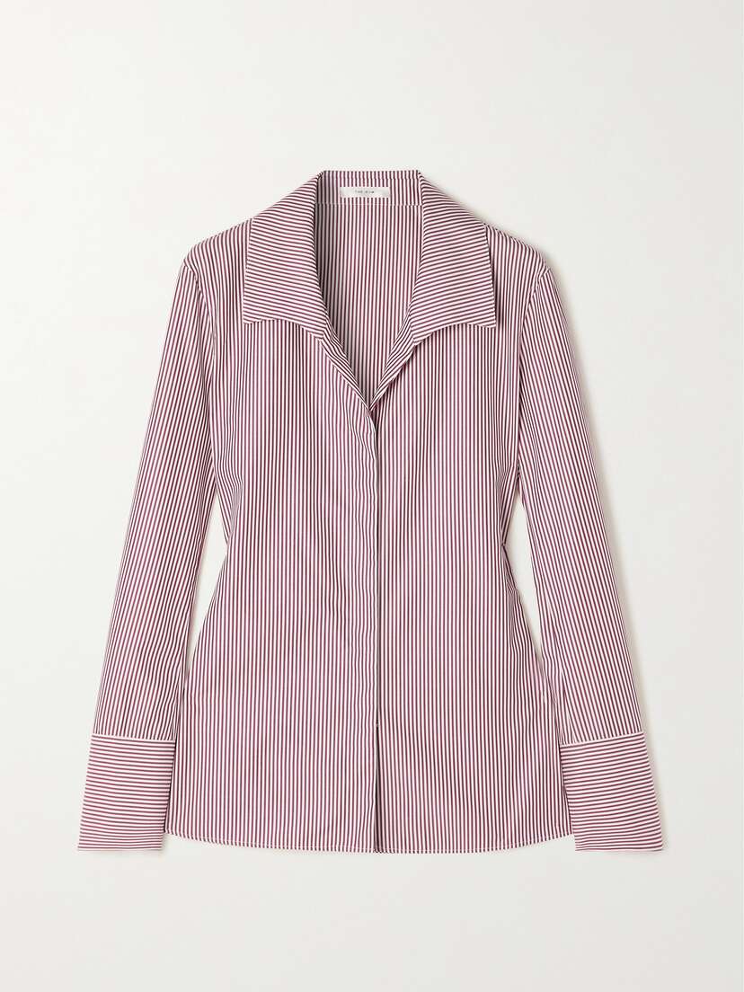 The Row Peg Cotton-poplin Shirt