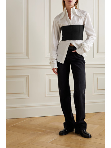 The Row Hilde wool-blend bandeau top