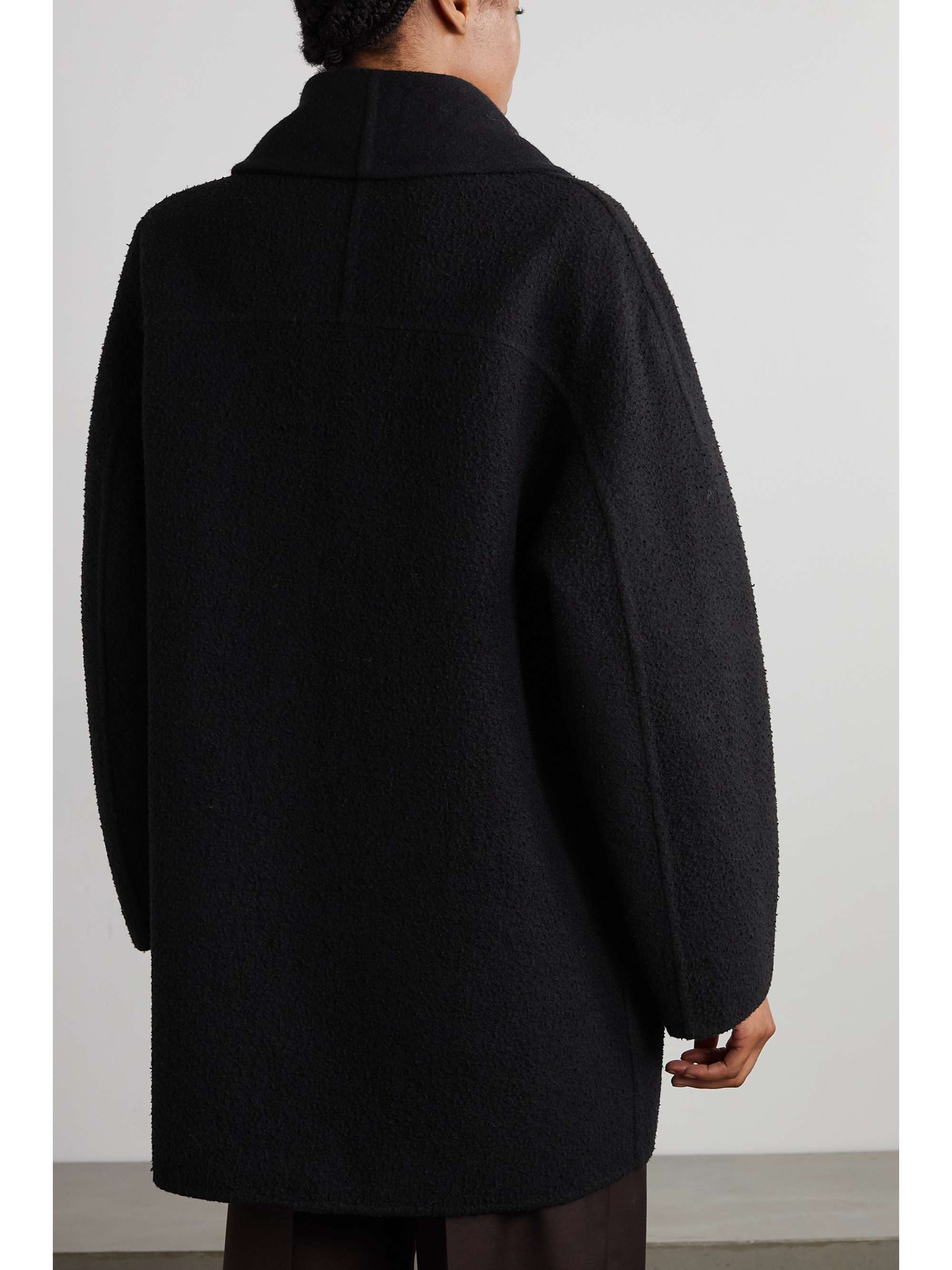 THE ROW Polli double-breasted wool-blend coat