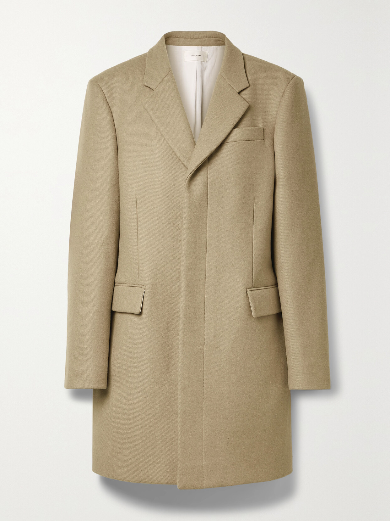 Shop The Row Antuan Wool-blend Twill Jacket In Neutrals