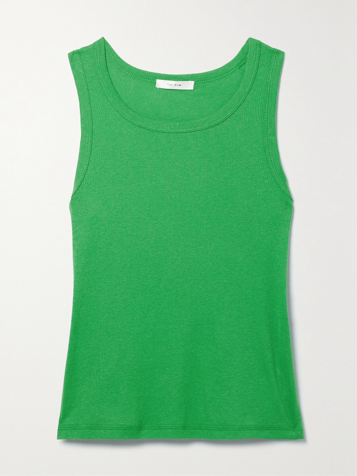 The Row - Giorgix Organic Cotton-jersey Tank - Green