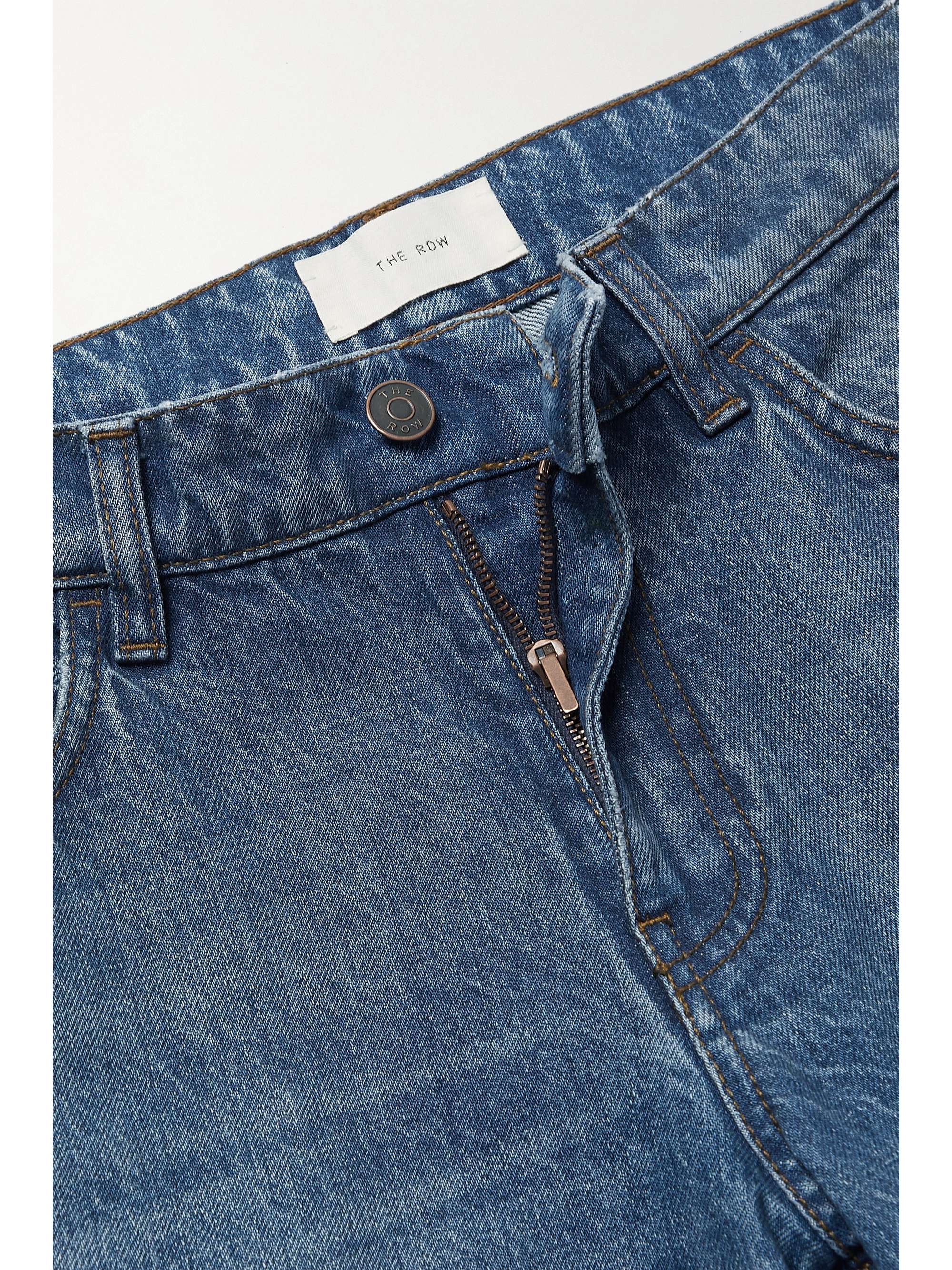 THE ROW Carlyl high-rise straight-leg jeans