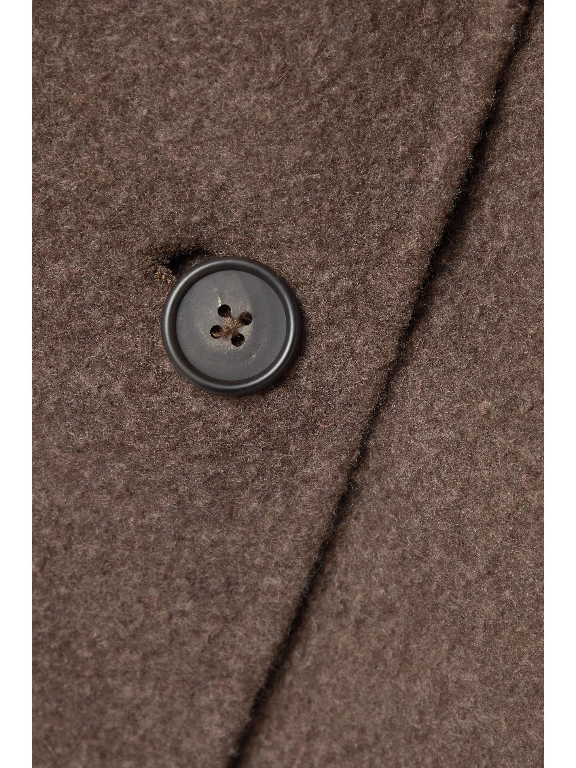 THE ROW Polli double-breasted wool-blend coat