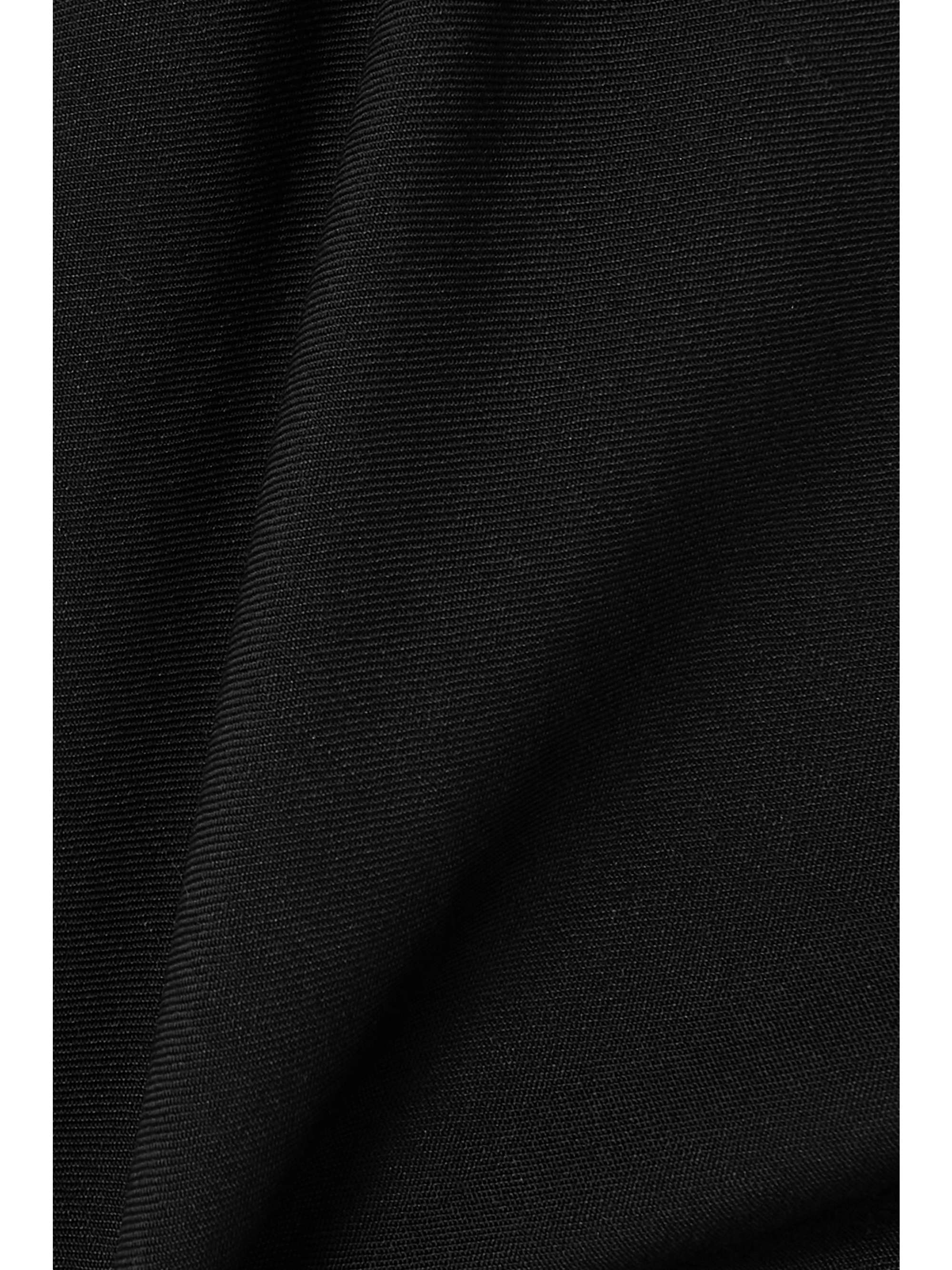 THE ROW Melini strapless wool and mohair-blend twill top