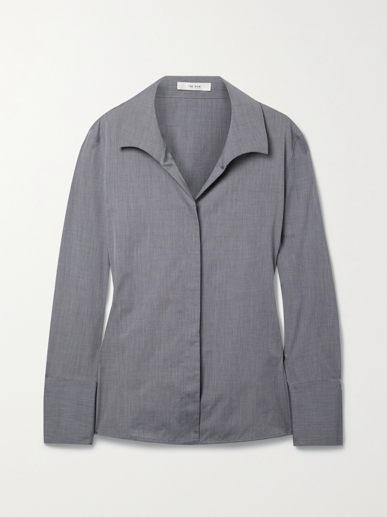 THE ROW PEG COTTON-POPLIN SHIRT