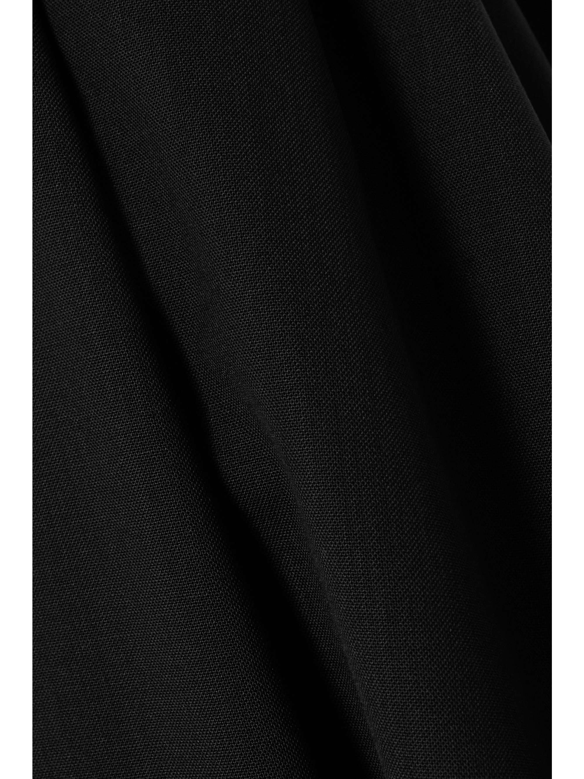 LOEWE Asymmetric grain de poudre wool tapered pants