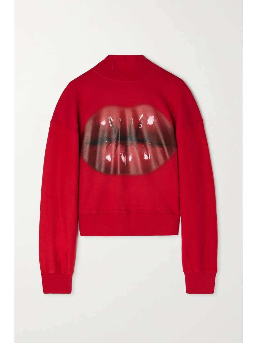 Loewe Printed Cotton-jersey Sweatshirt