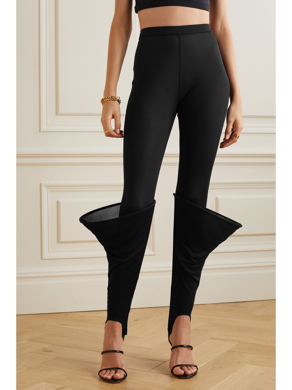 LOEWE CREPE STIRRUP LEGGINGS