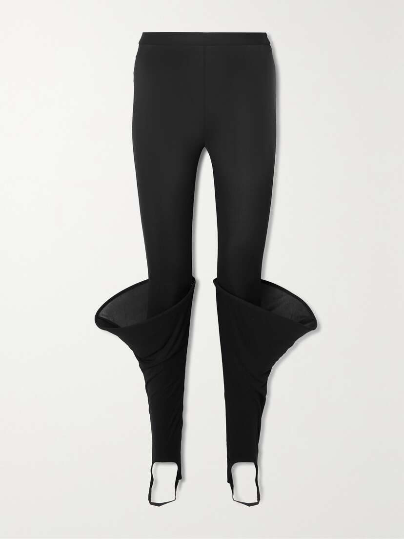 Loewe — Crepe stirrup leggings