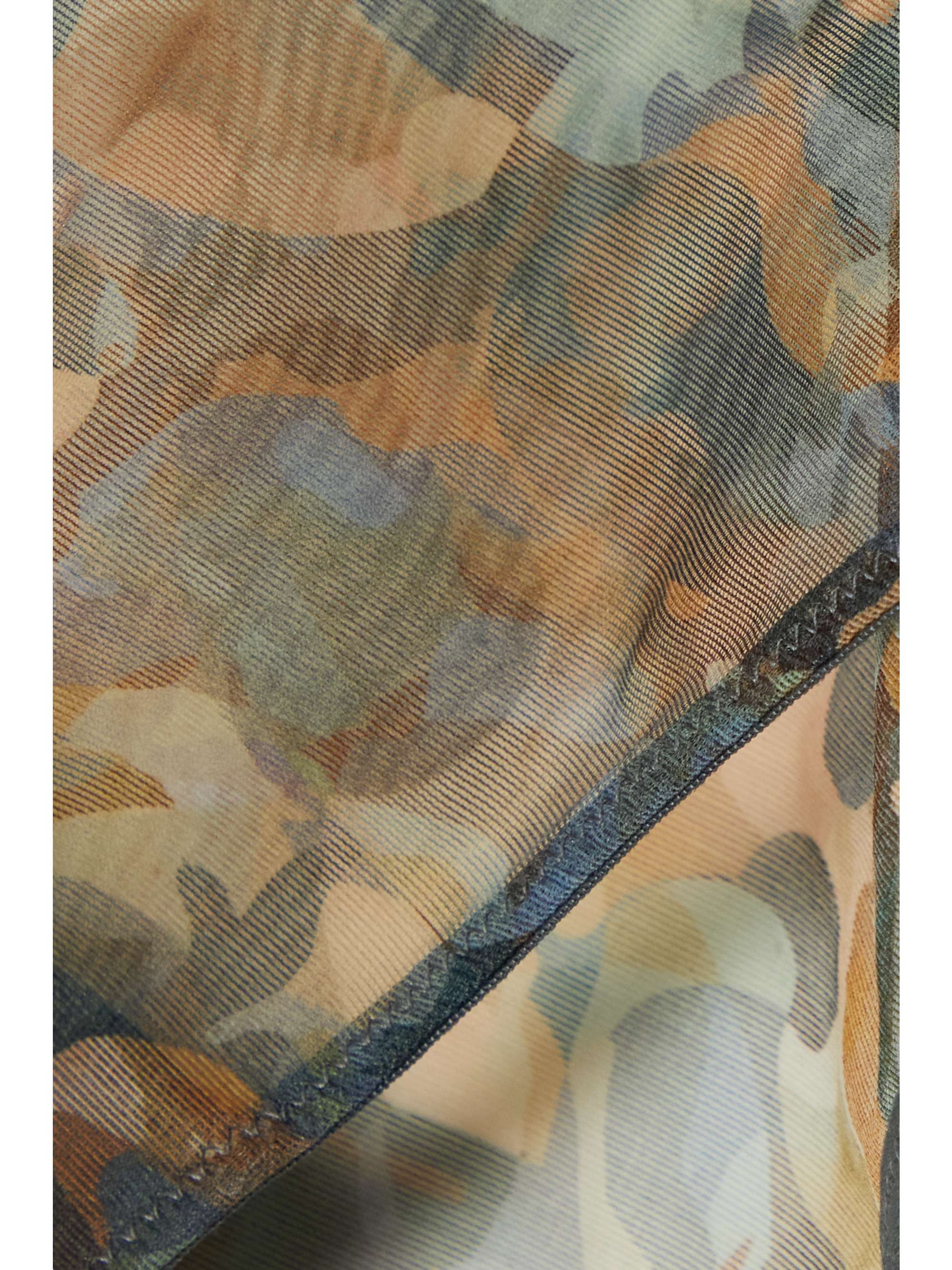 ELSE Ebru printed stretch-mesh briefs