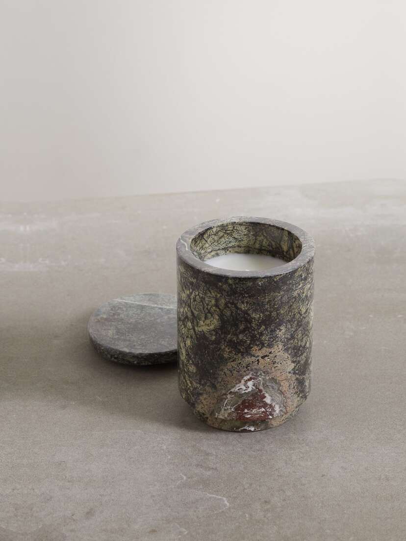 Soho Home Verona Scented Candle - Leather & Oud, 250g