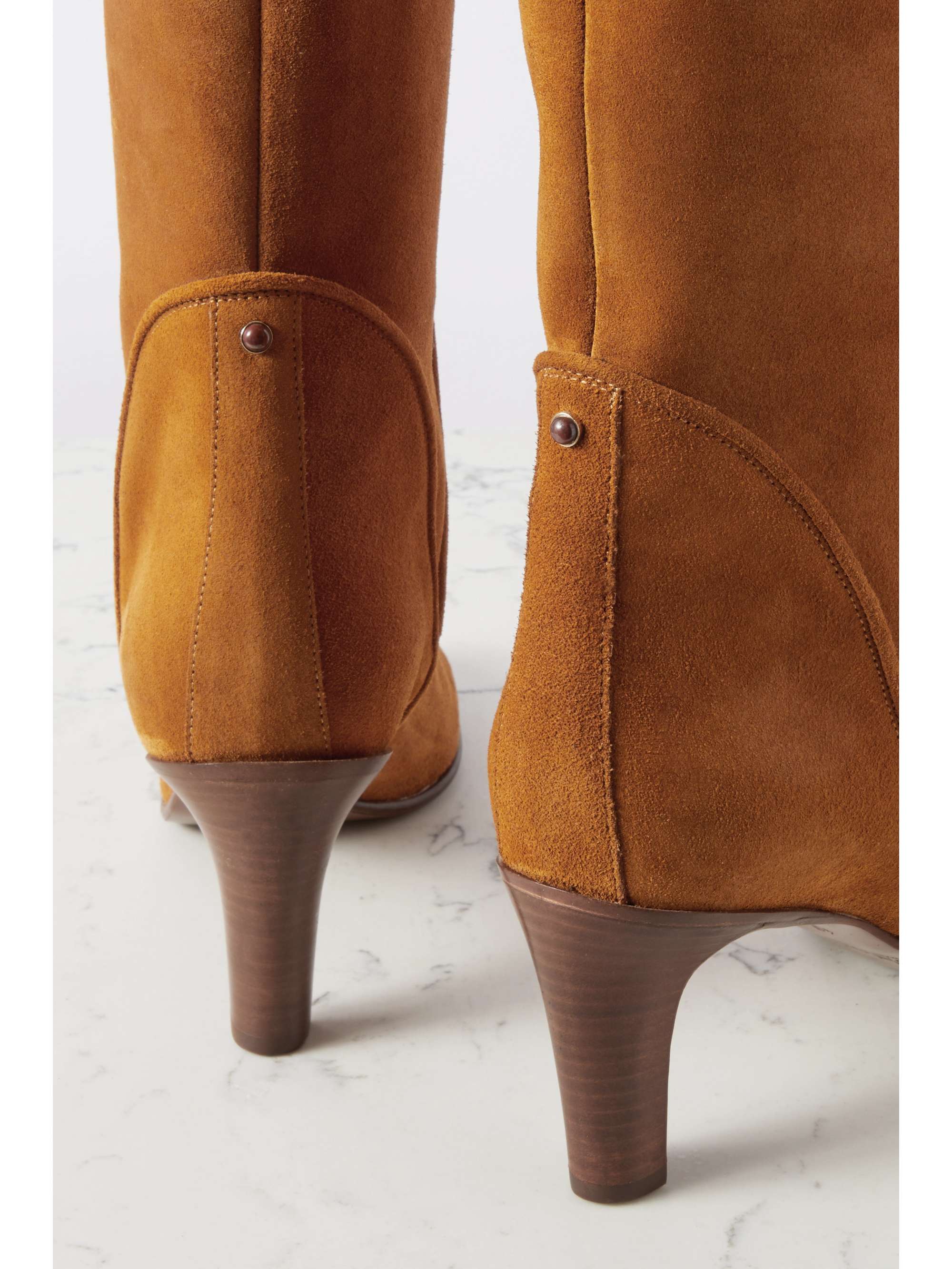CHLOÉ Piper 70 suede knee boots