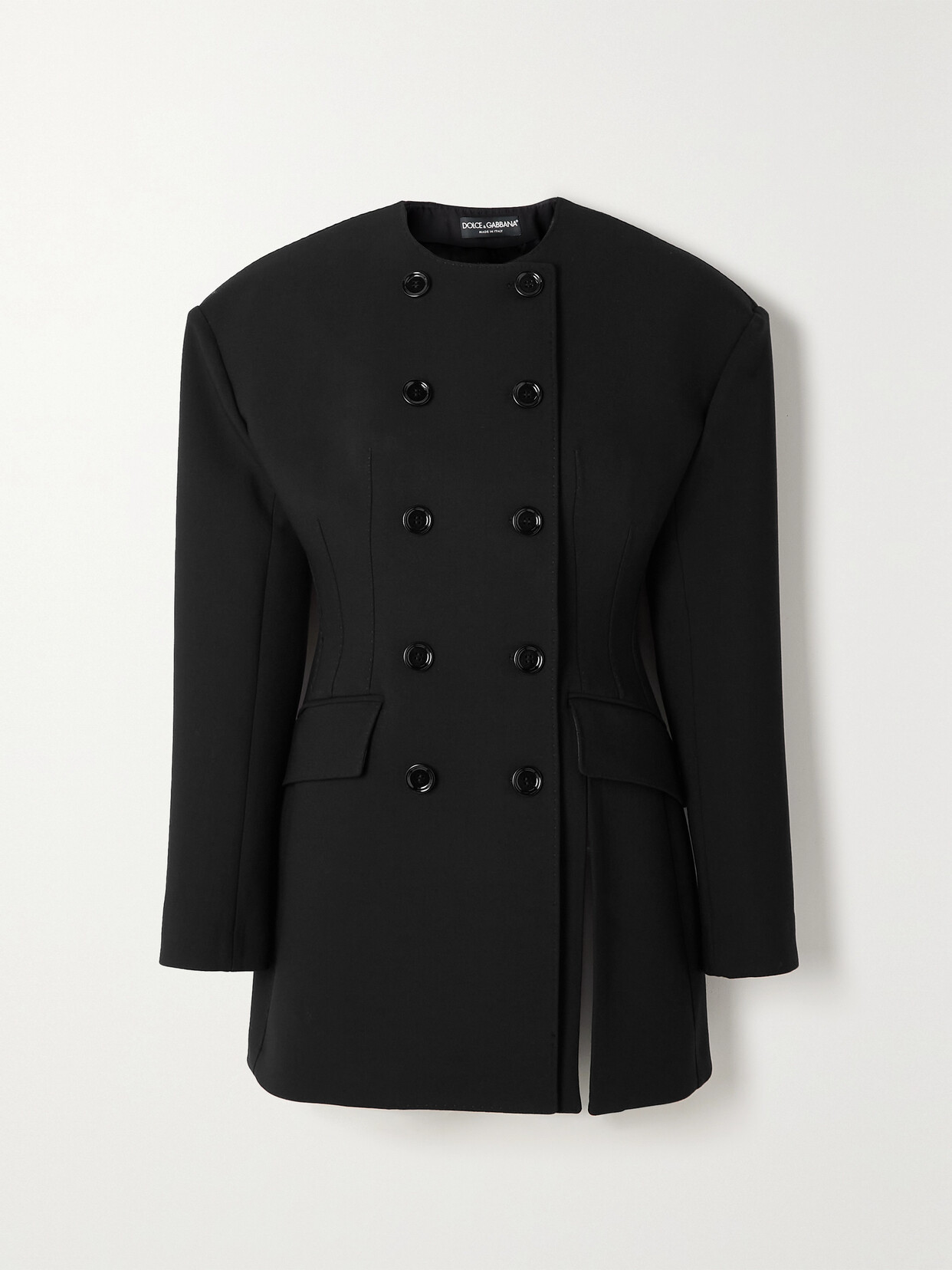 Dolce & Gabbana Double-breasted Wool-blend Blazer