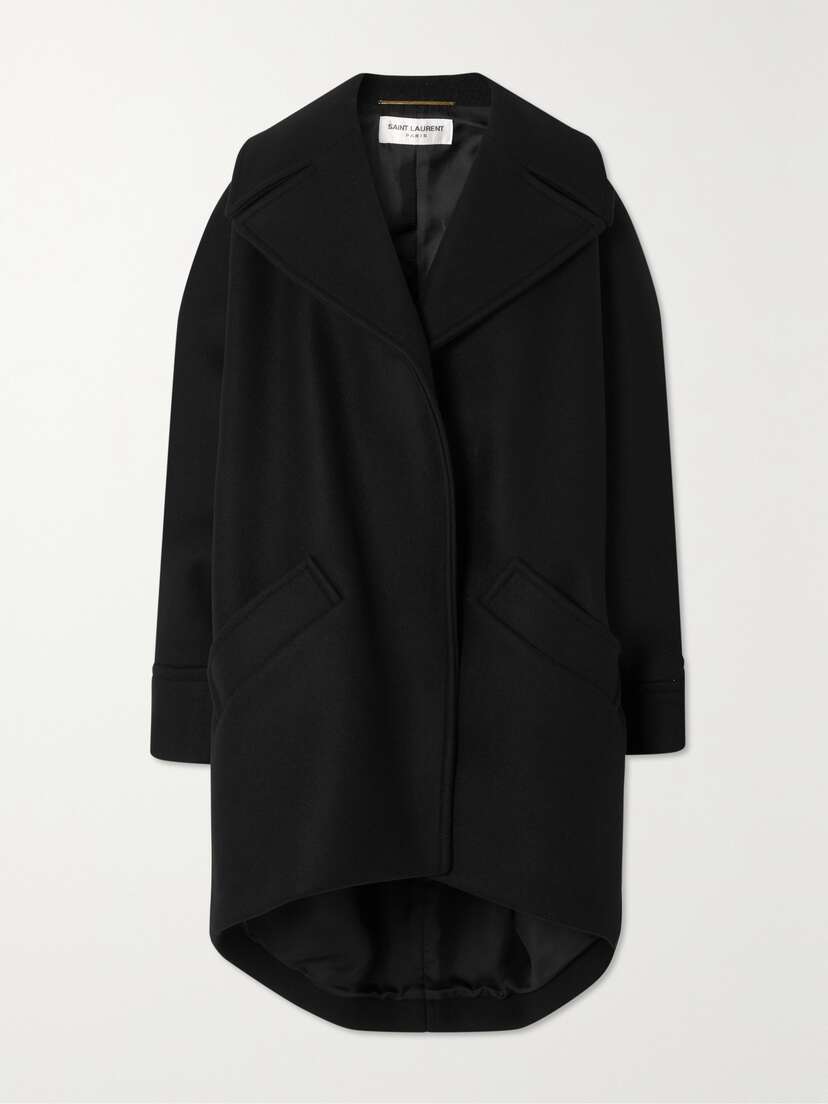 Saint Laurent Oversized Wool Coat