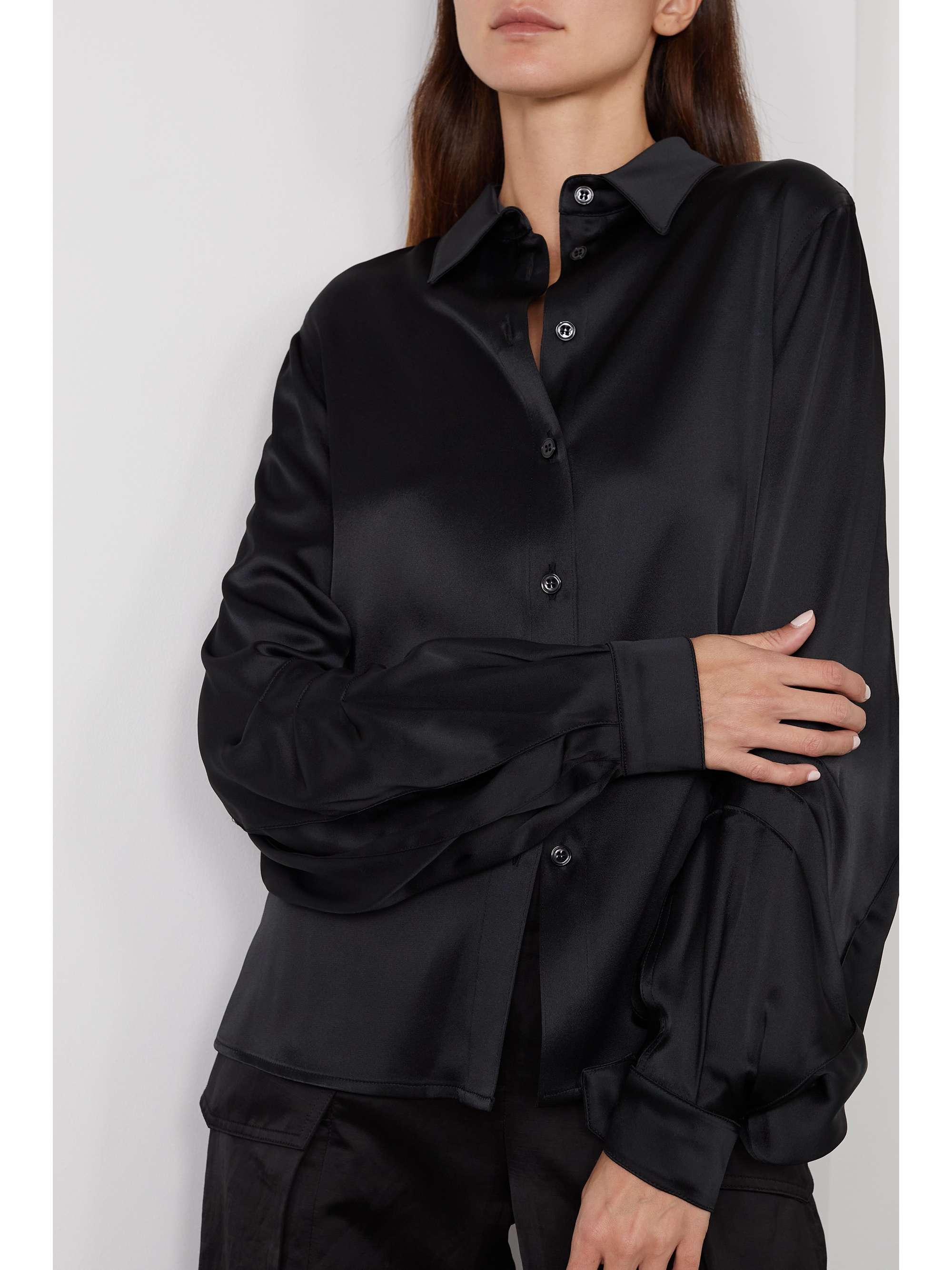 Cruelty Undervisning Rejse TOM FORD Satin shirt | NET-A-PORTER