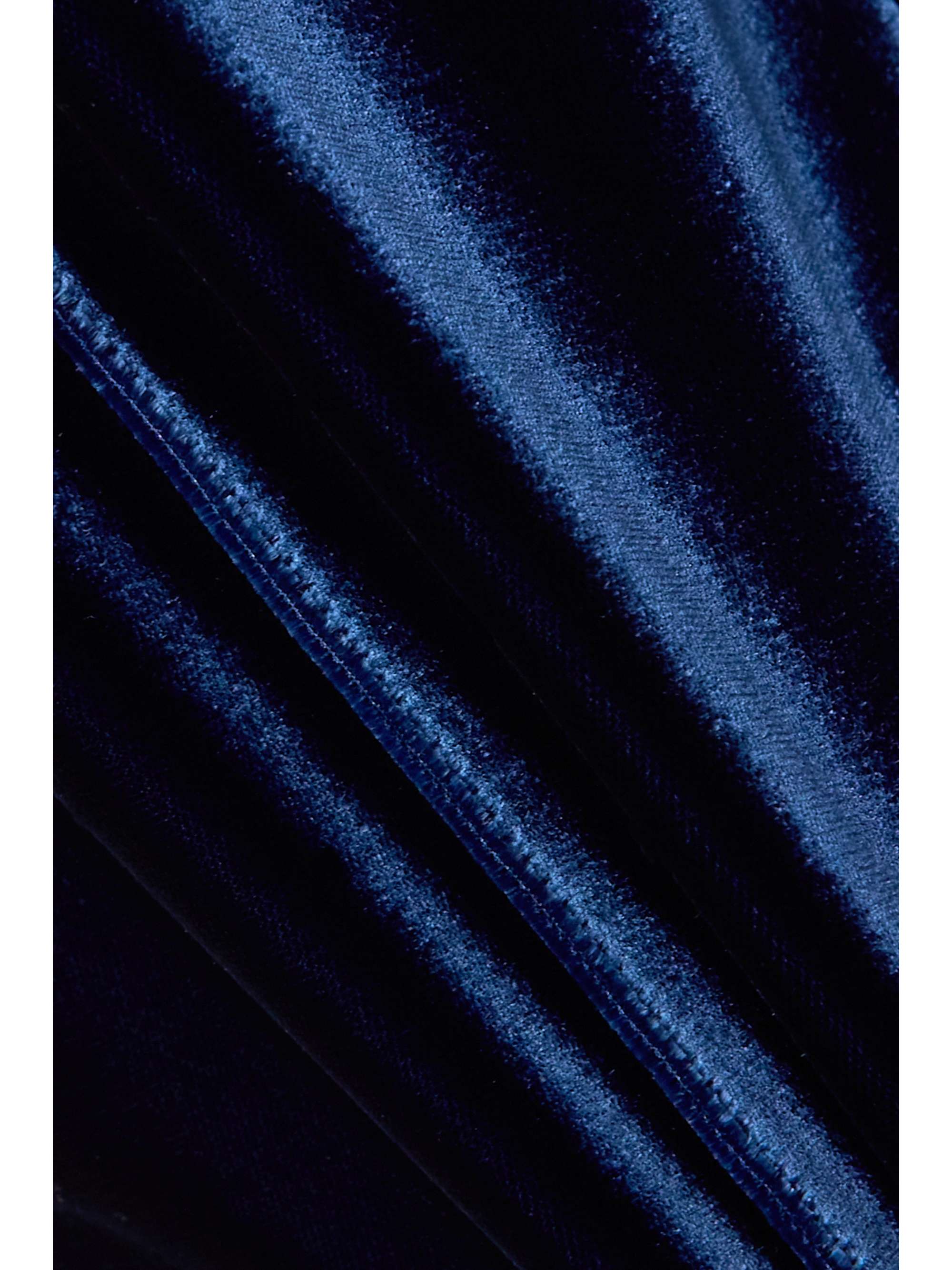 TOM FORD Pleated velvet track pants
