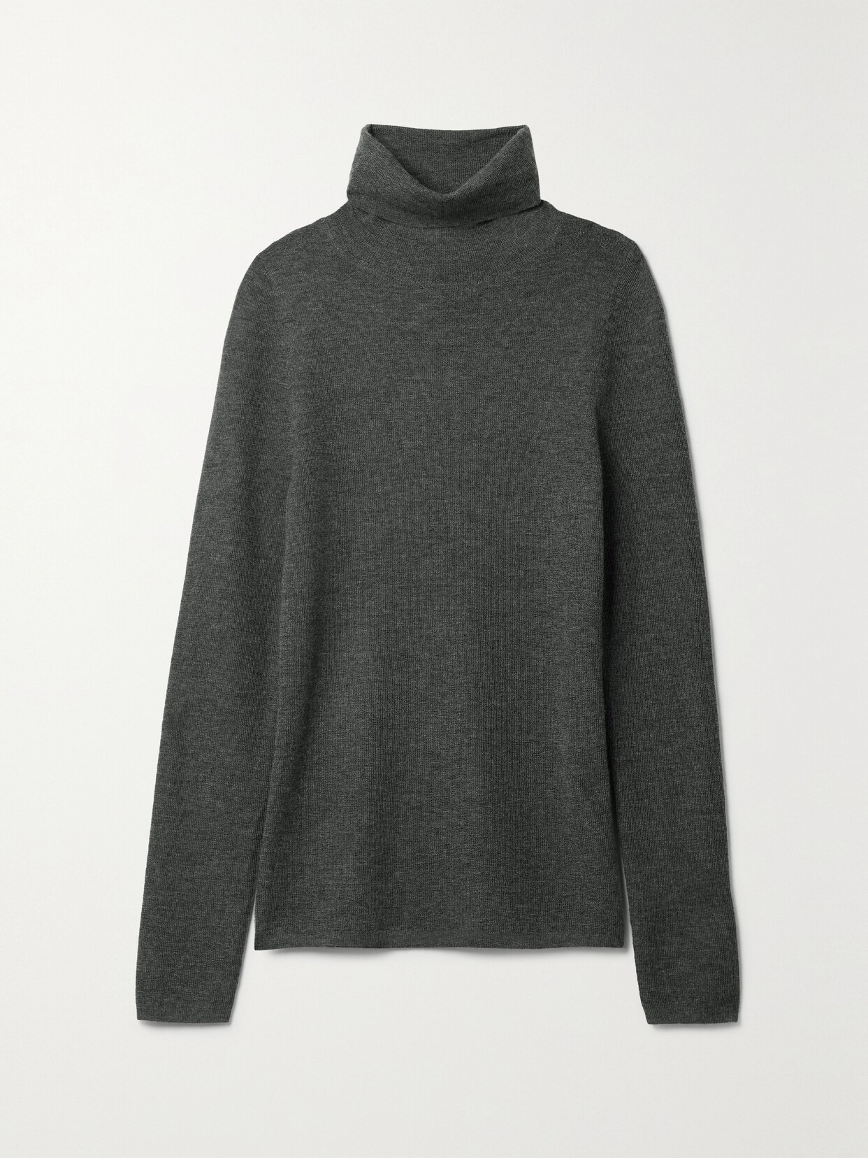 Nili Lotan Lynnette Cashmere Turtleneck Sweater In Gray