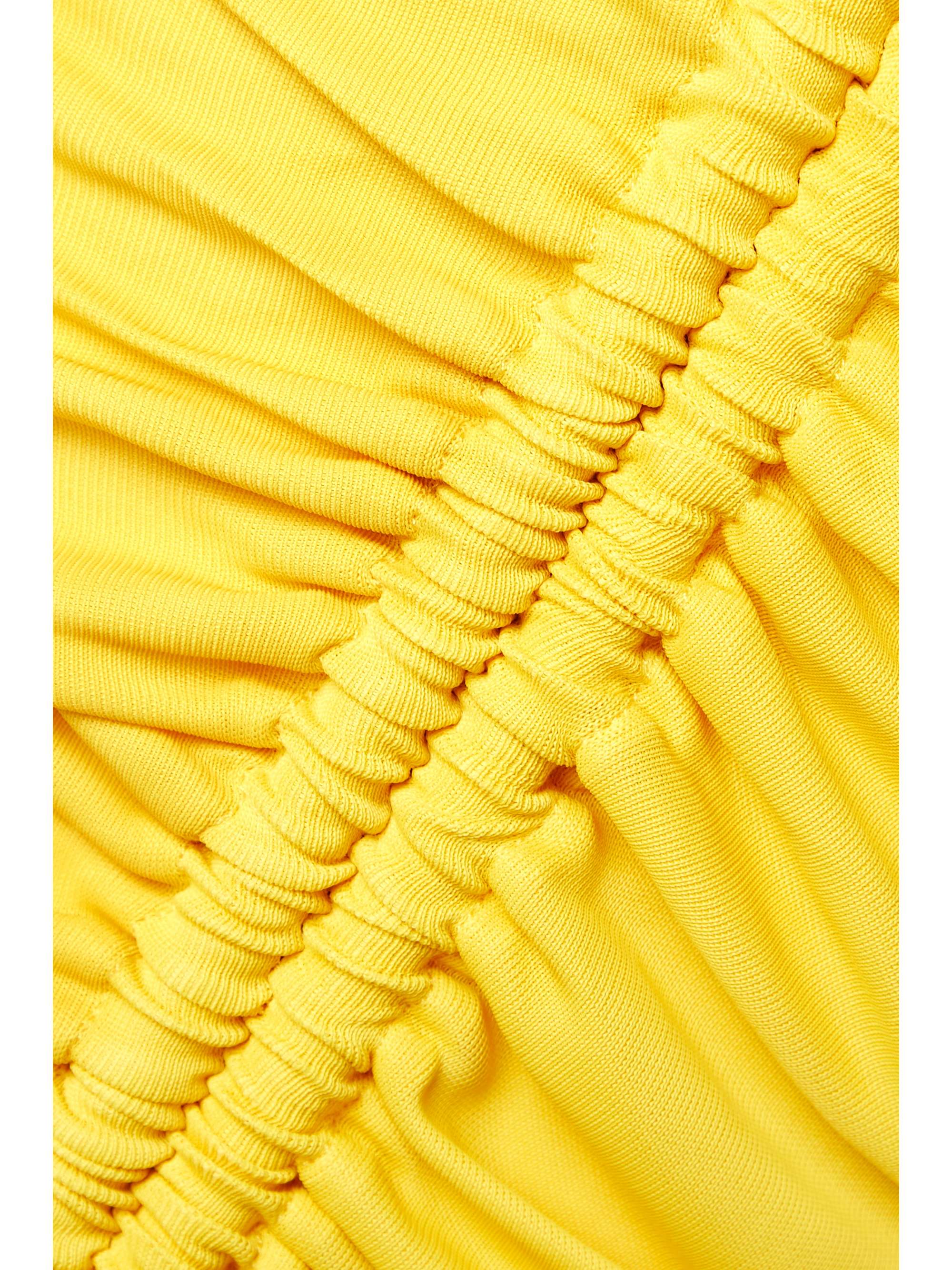 PROENZA SCHOULER Ruched jersey maxi dress NETAPORTER