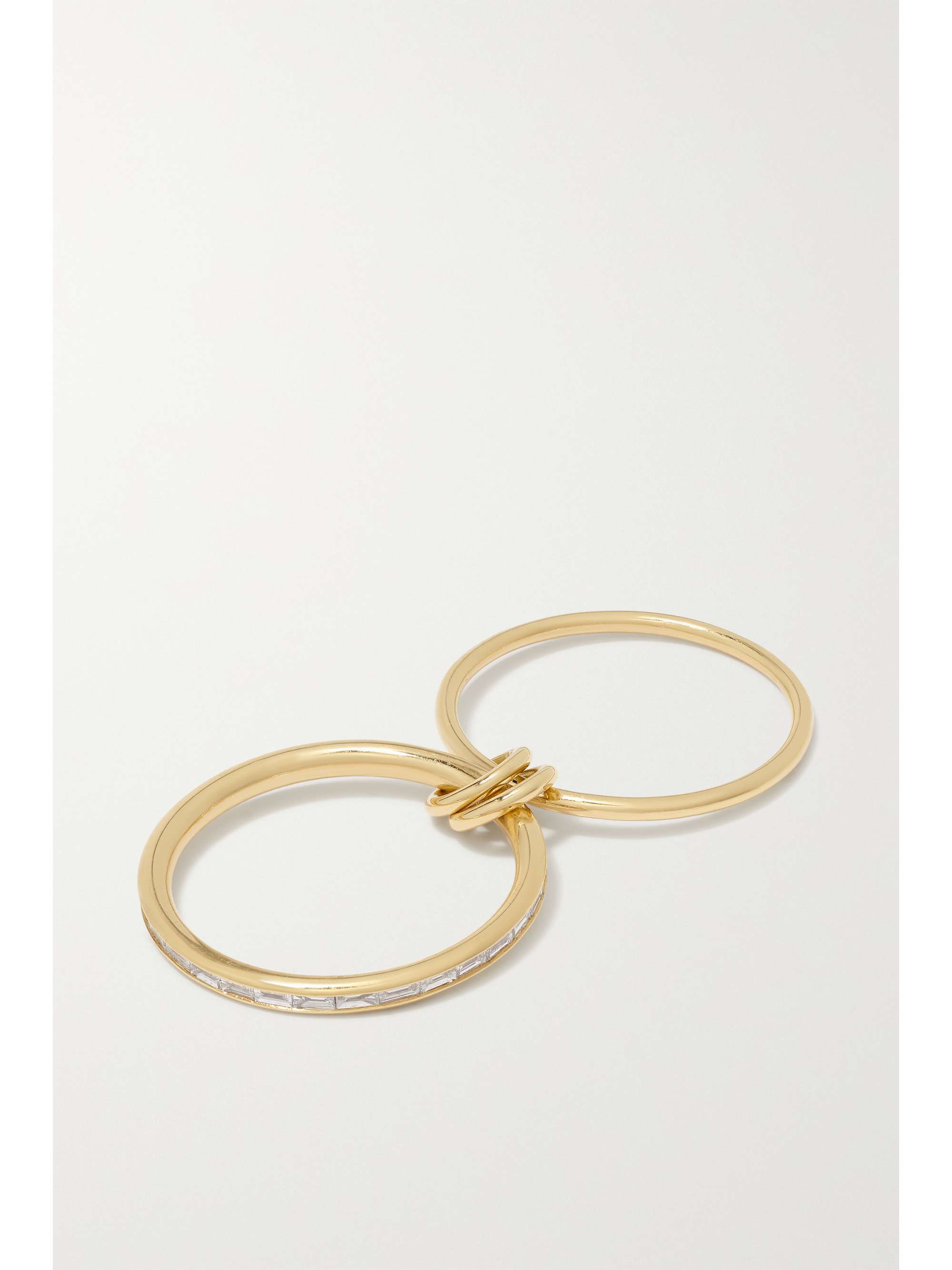 SPINELLI KILCOLLIN Callisto set of two 18-karat gold diamond rings