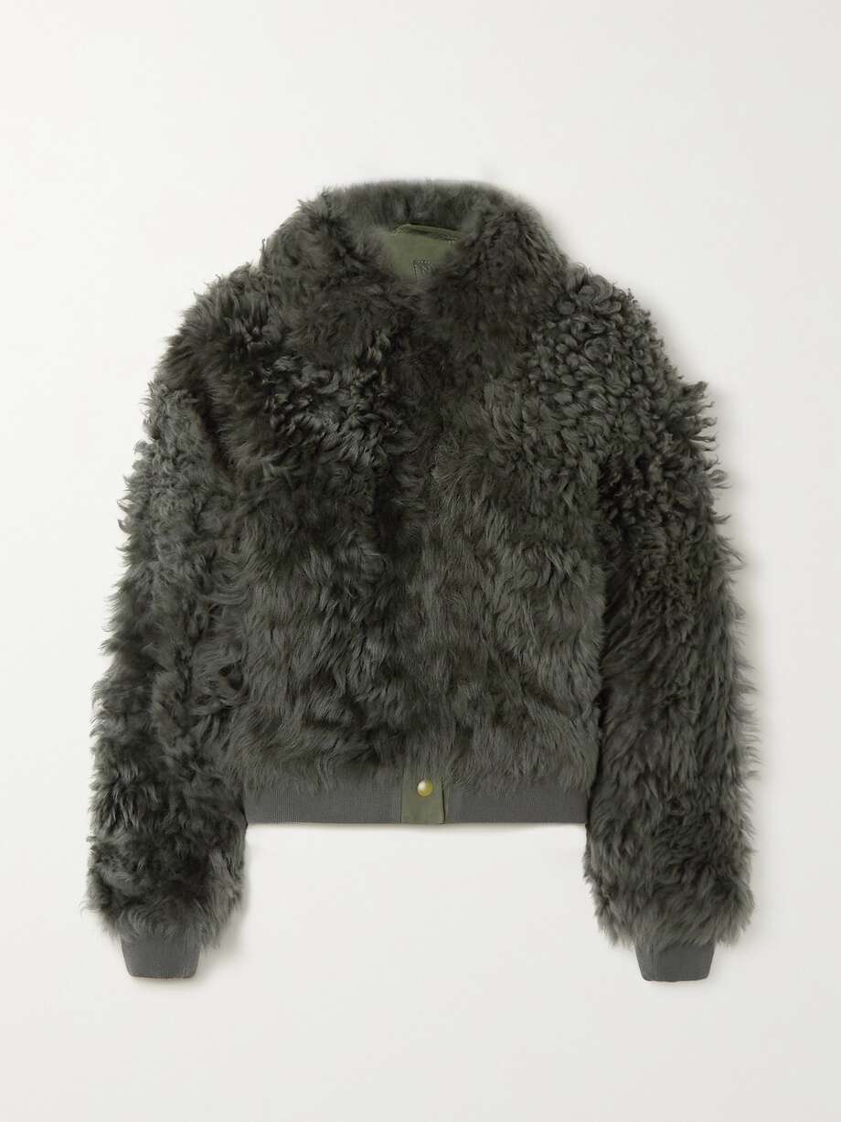 nili lotan shearling coat