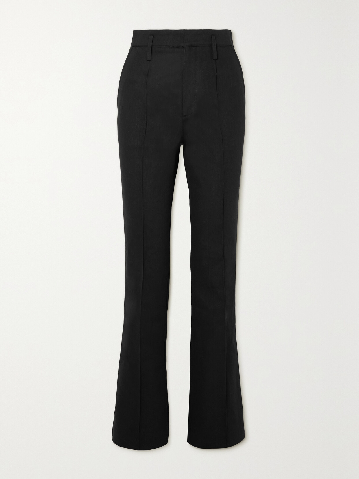 SAINT LAURENT High-rise Flared Jeans - Black