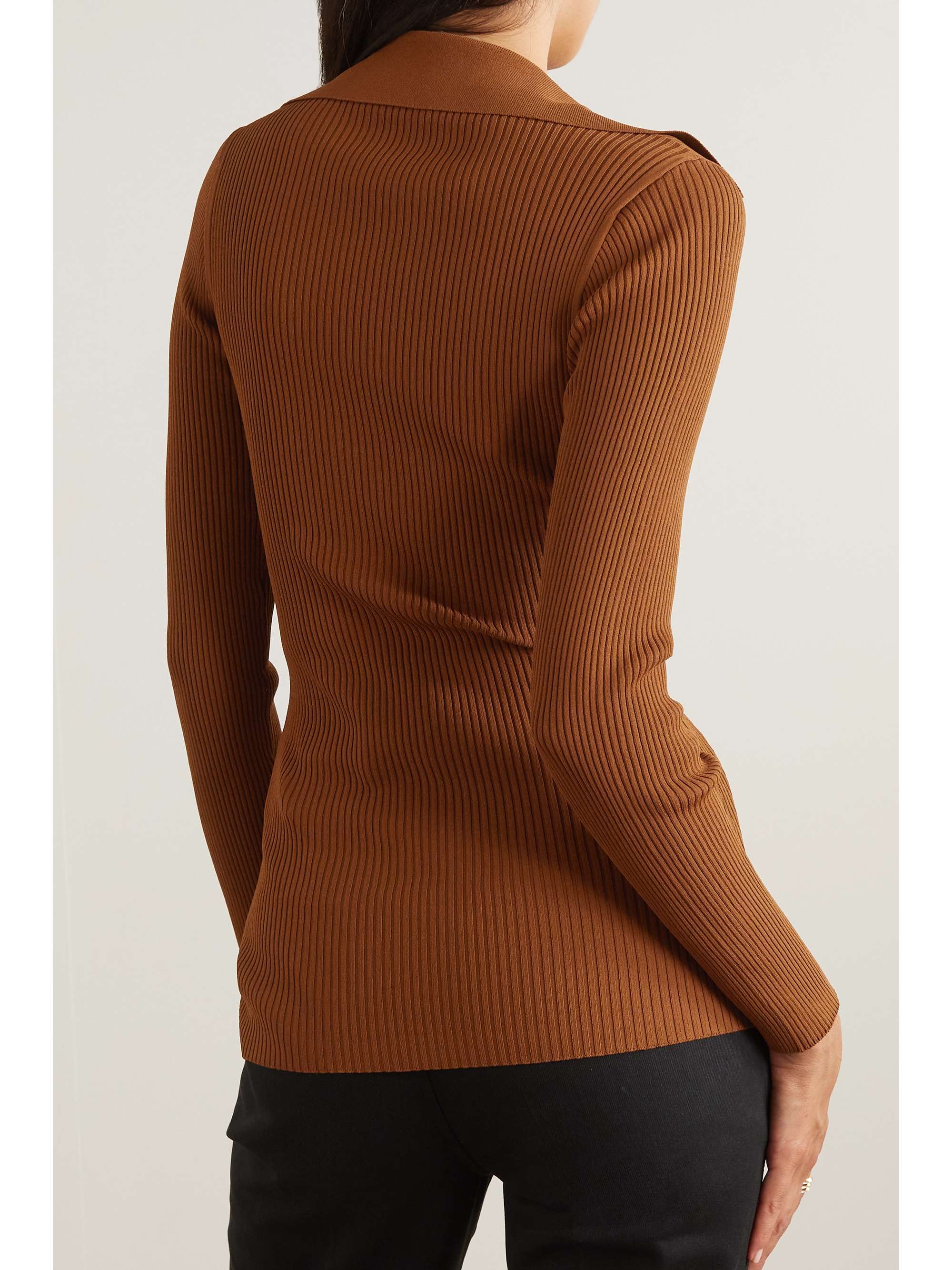 polo ribbed sweater